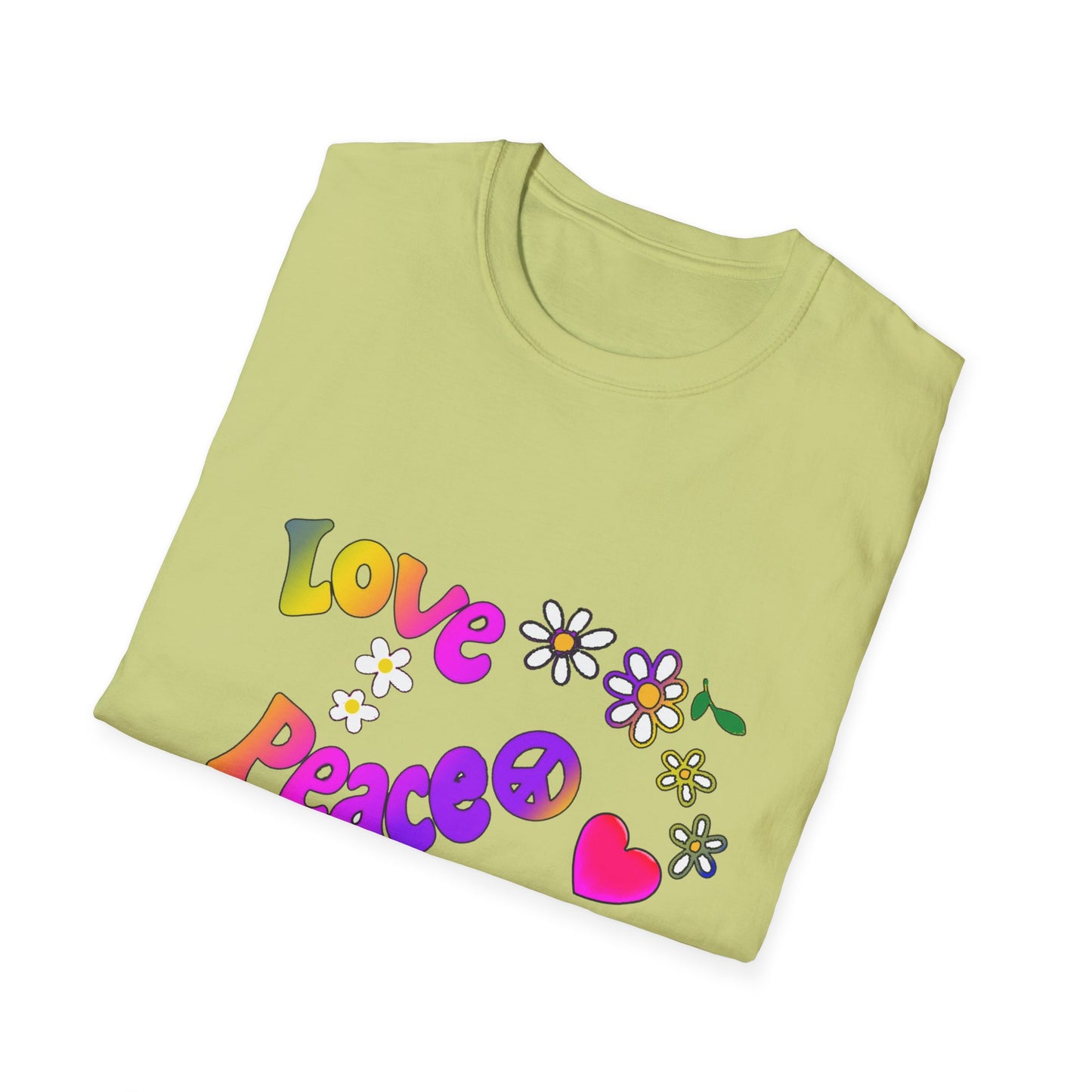 Love and Peace Unisex Softstyle T-Shirt