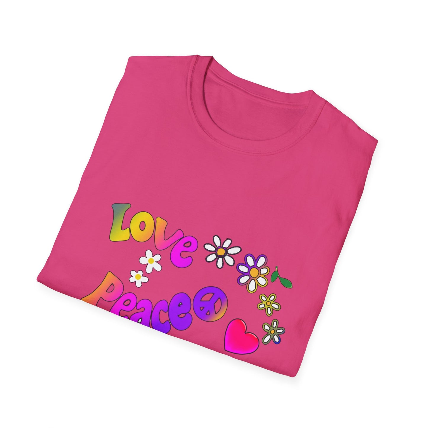 Love and Peace Unisex Softstyle T-Shirt