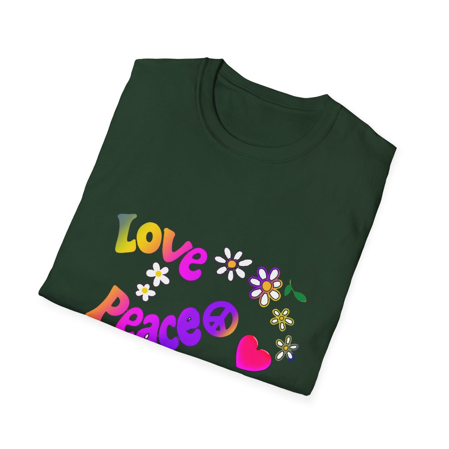 Love and Peace Unisex Softstyle T-Shirt