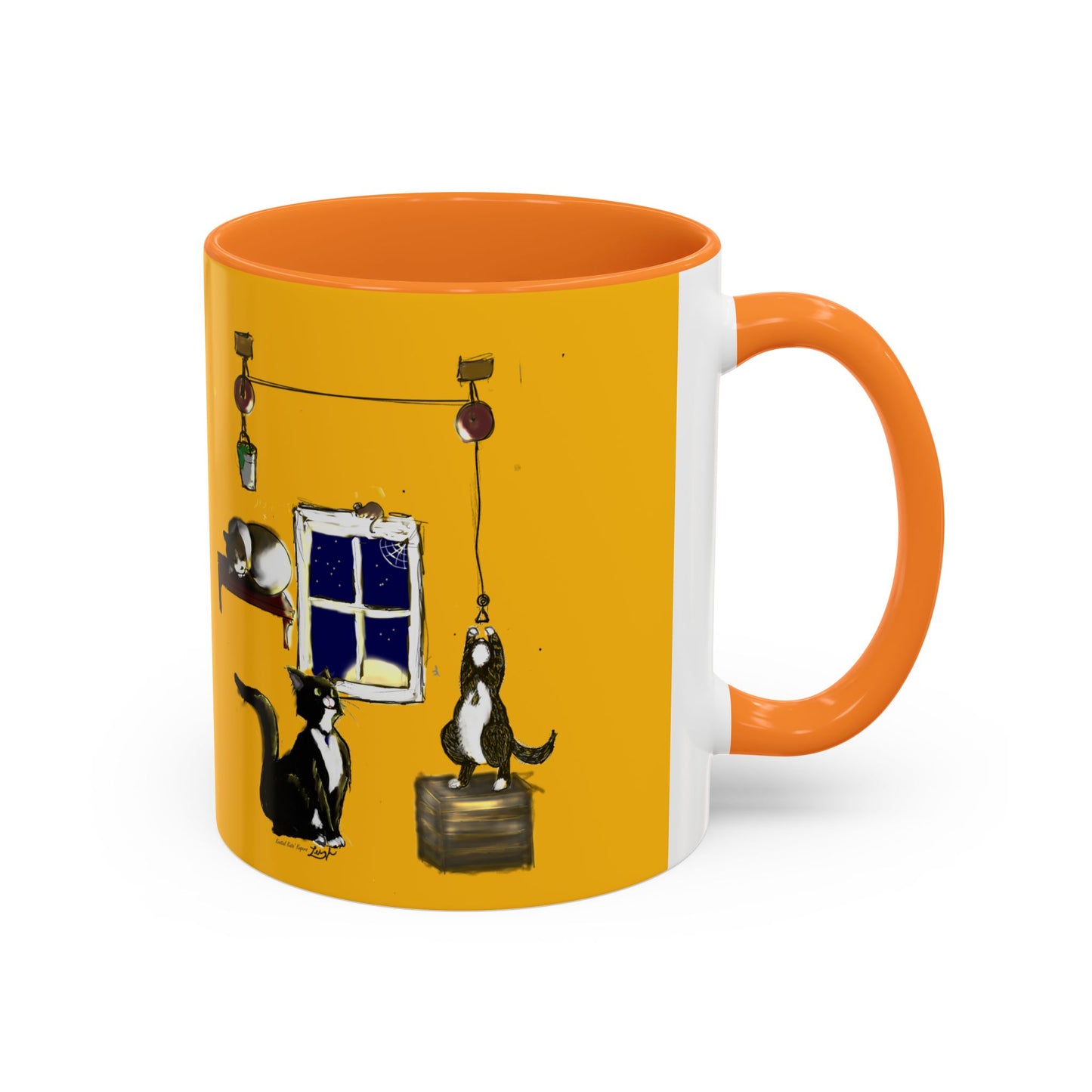 Kostial Katz Colorful Mugs (11oz, 15oz)