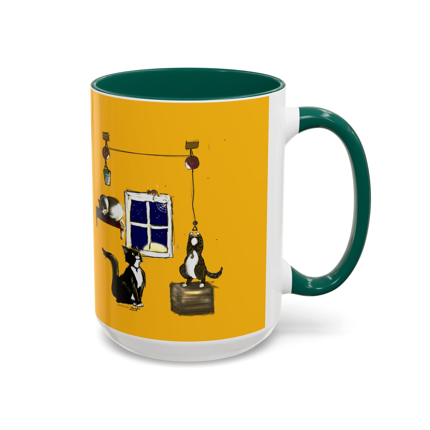 Kostial Katz Colorful Mugs (11oz, 15oz)