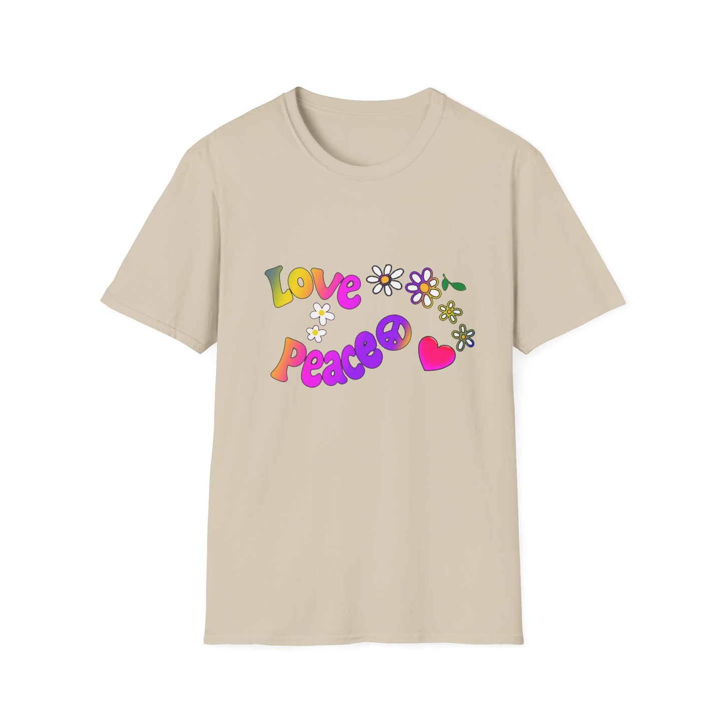 Love and Peace Unisex Softstyle T-Shirt