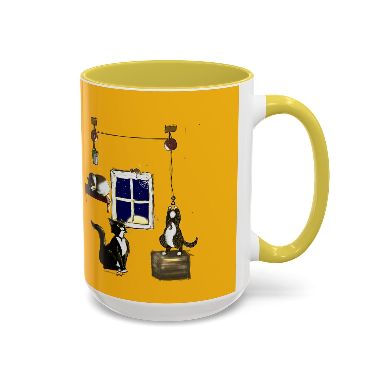 Kostial Katz Colorful Mugs (11oz, 15oz)