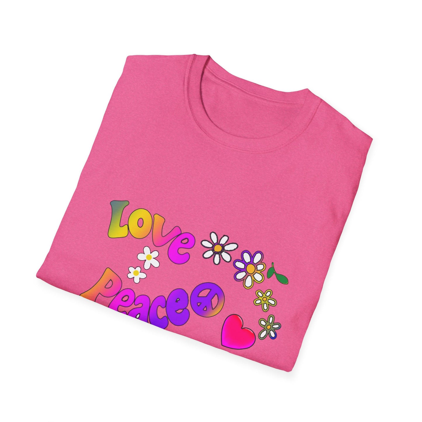 Love and Peace Unisex Softstyle T-Shirt