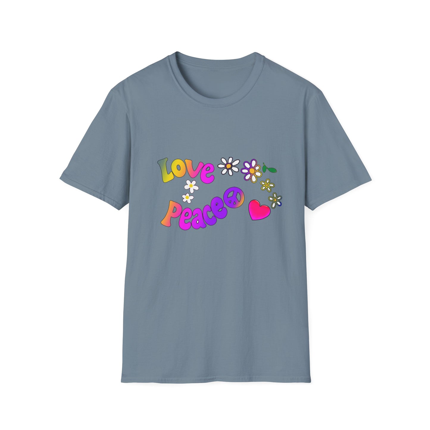 Love and Peace Unisex Softstyle T-Shirt