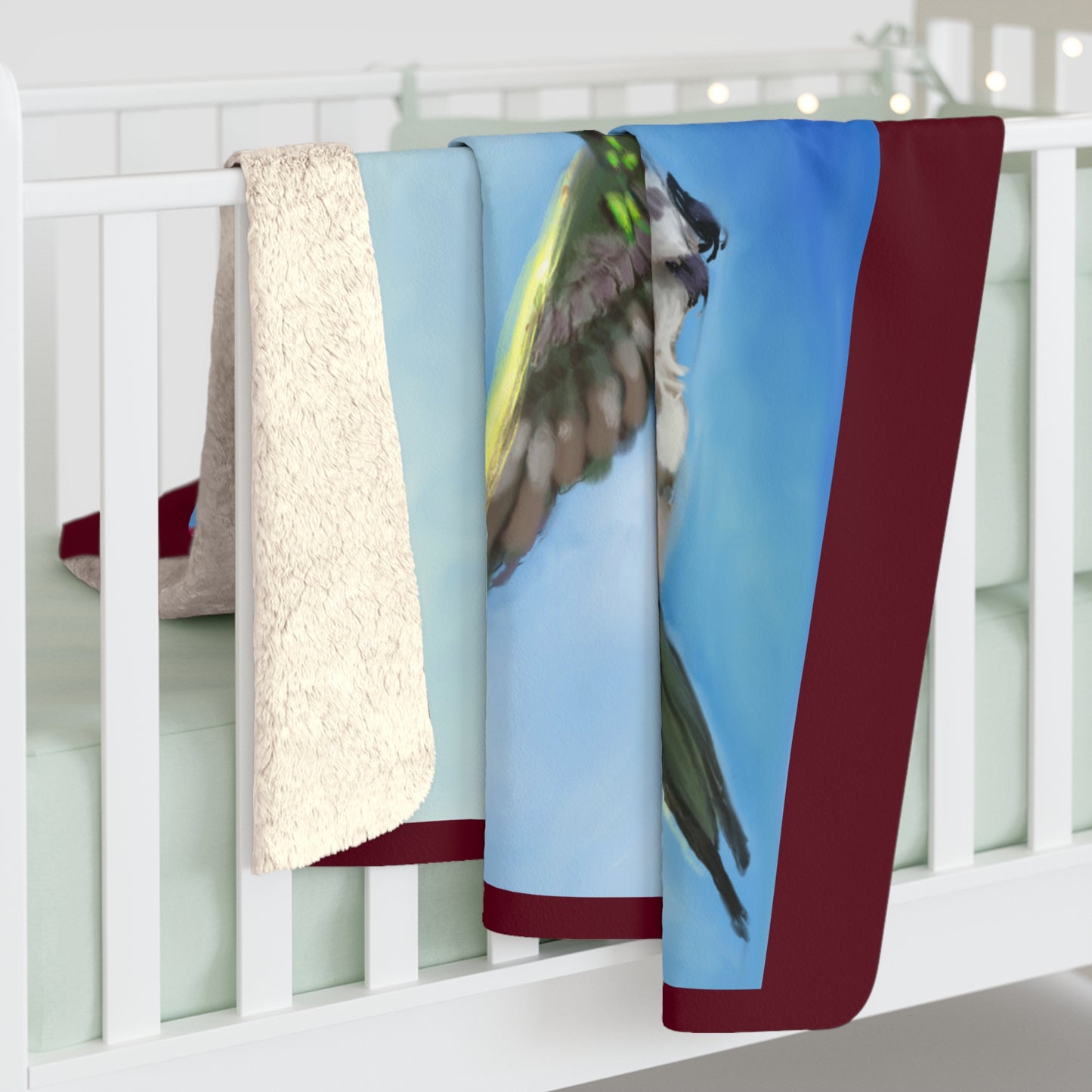 THE HUMMER - Sherpa Fleece Blanket
