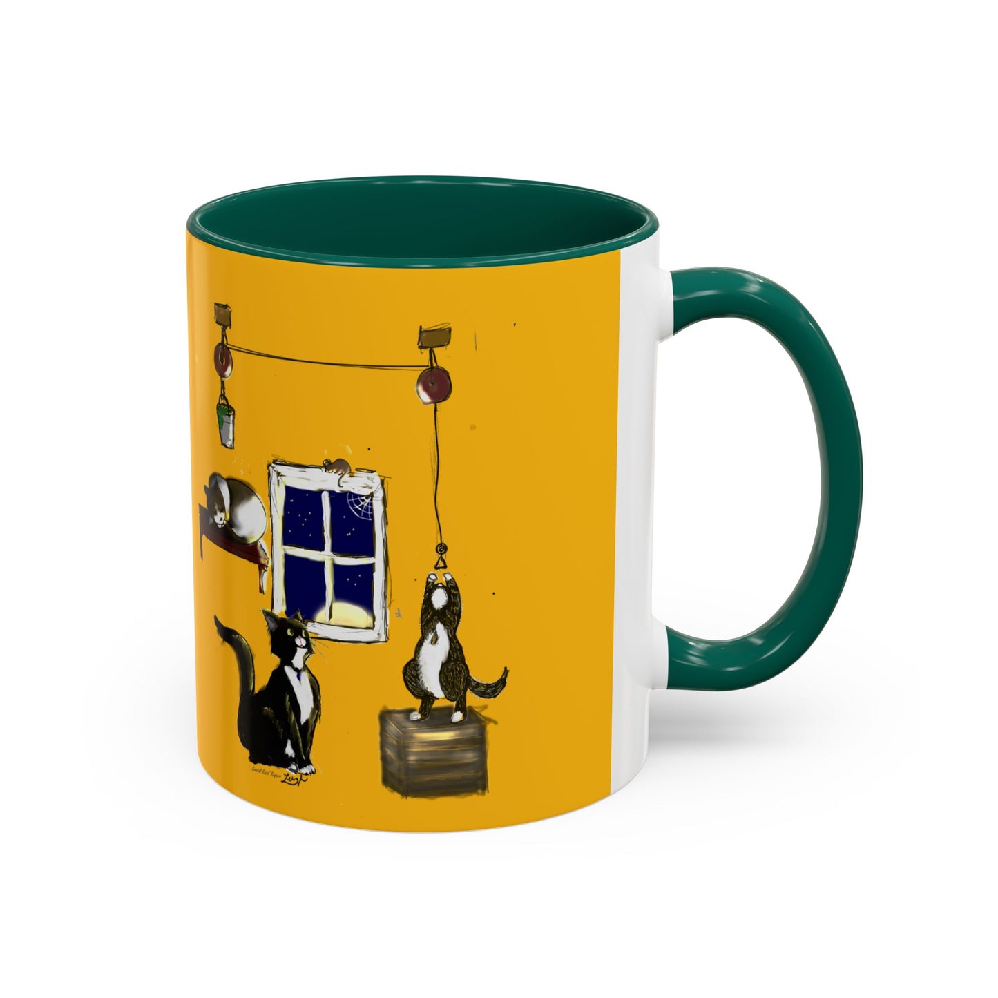 Kostial Katz Colorful Mugs (11oz, 15oz)