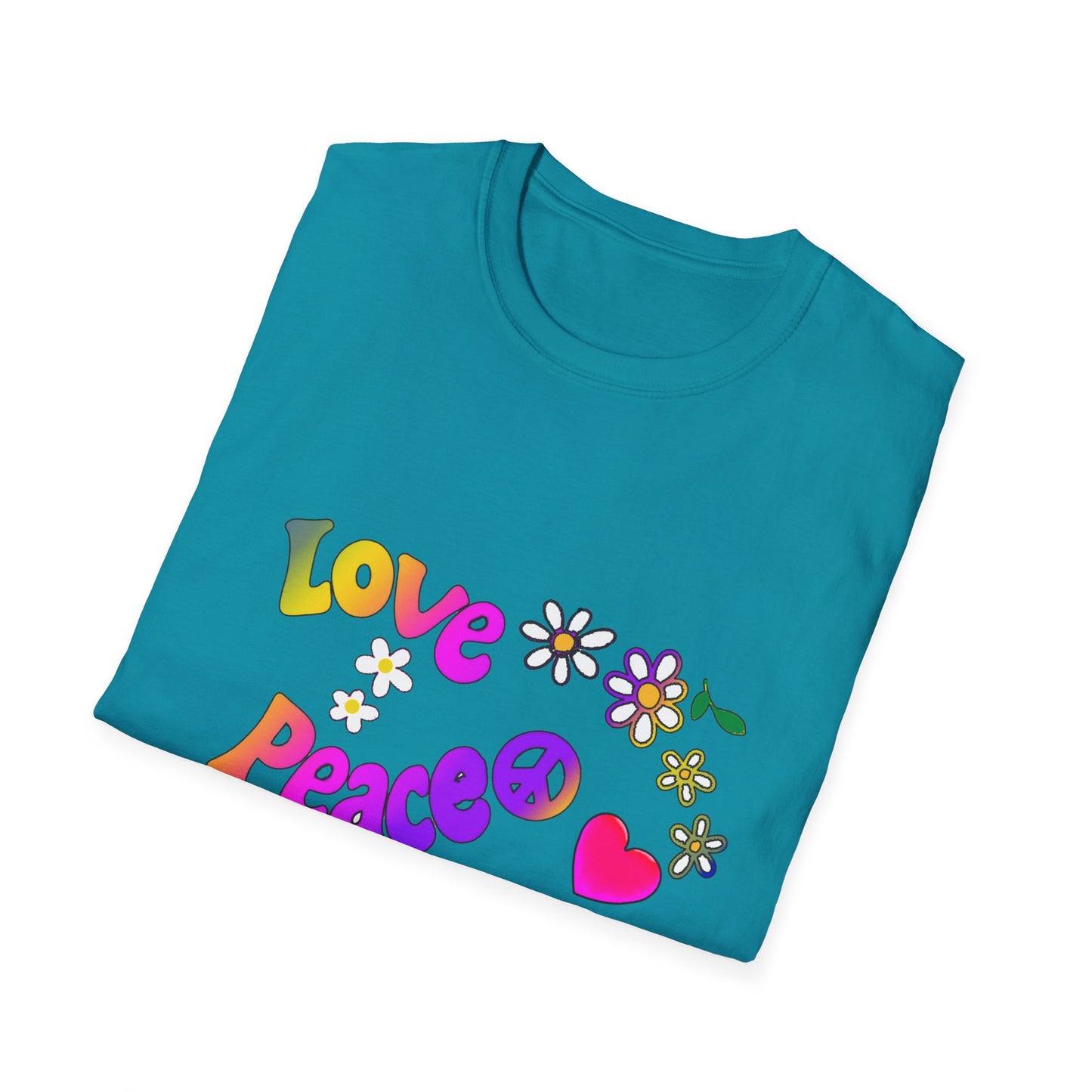 Love and Peace Unisex Softstyle T-Shirt