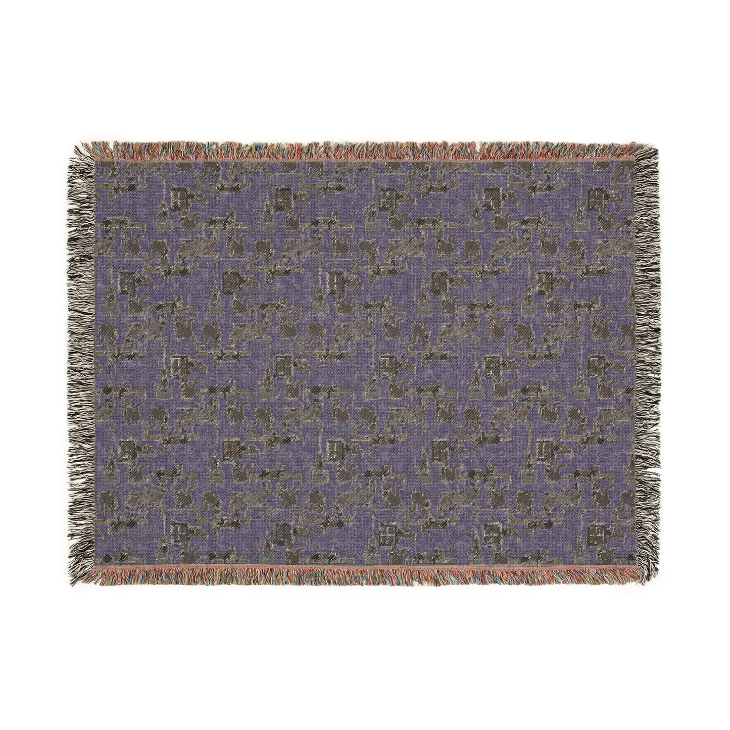 Katz Kaperz Collage Woven Blanket
