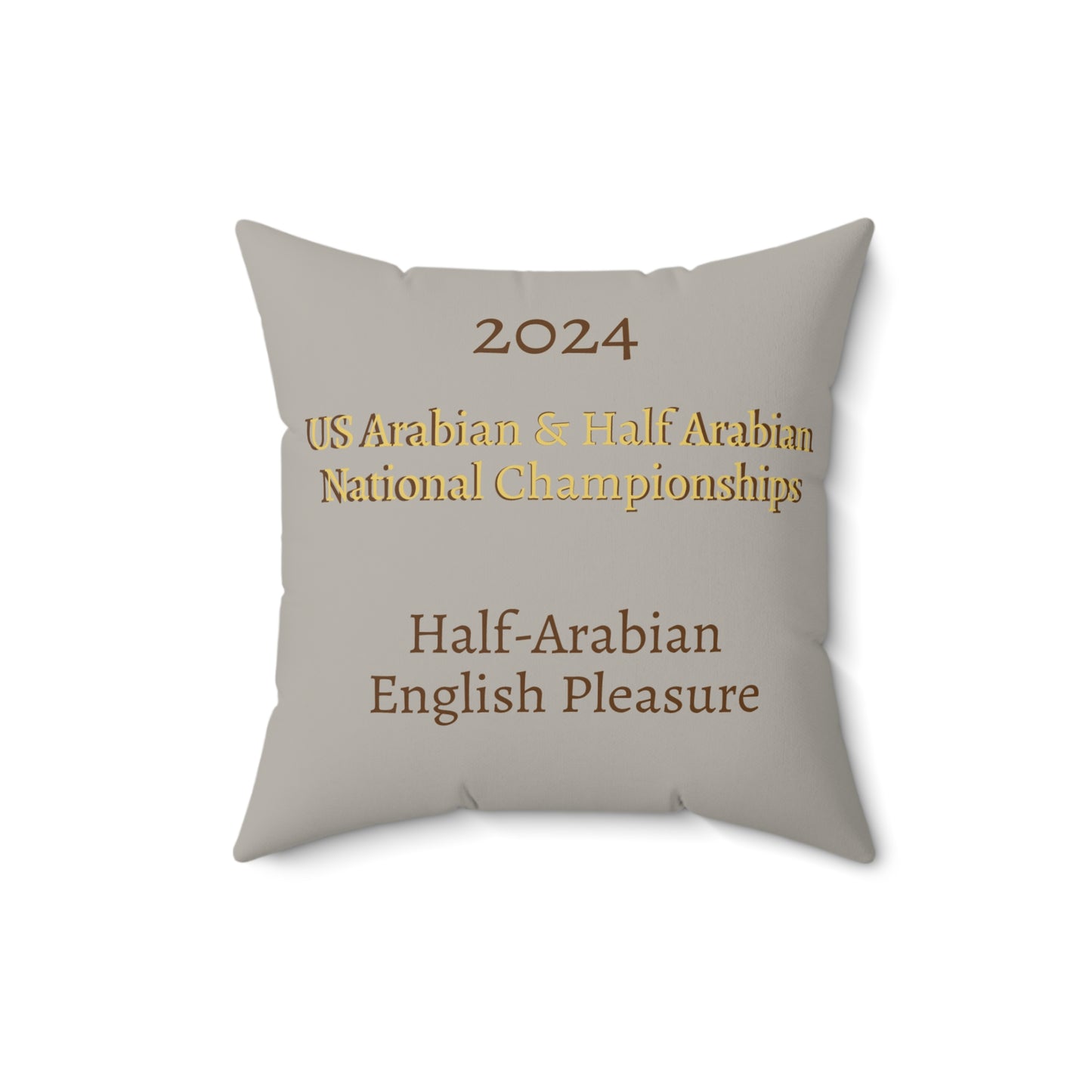 The Champion - Spun Polyester Square Pillow