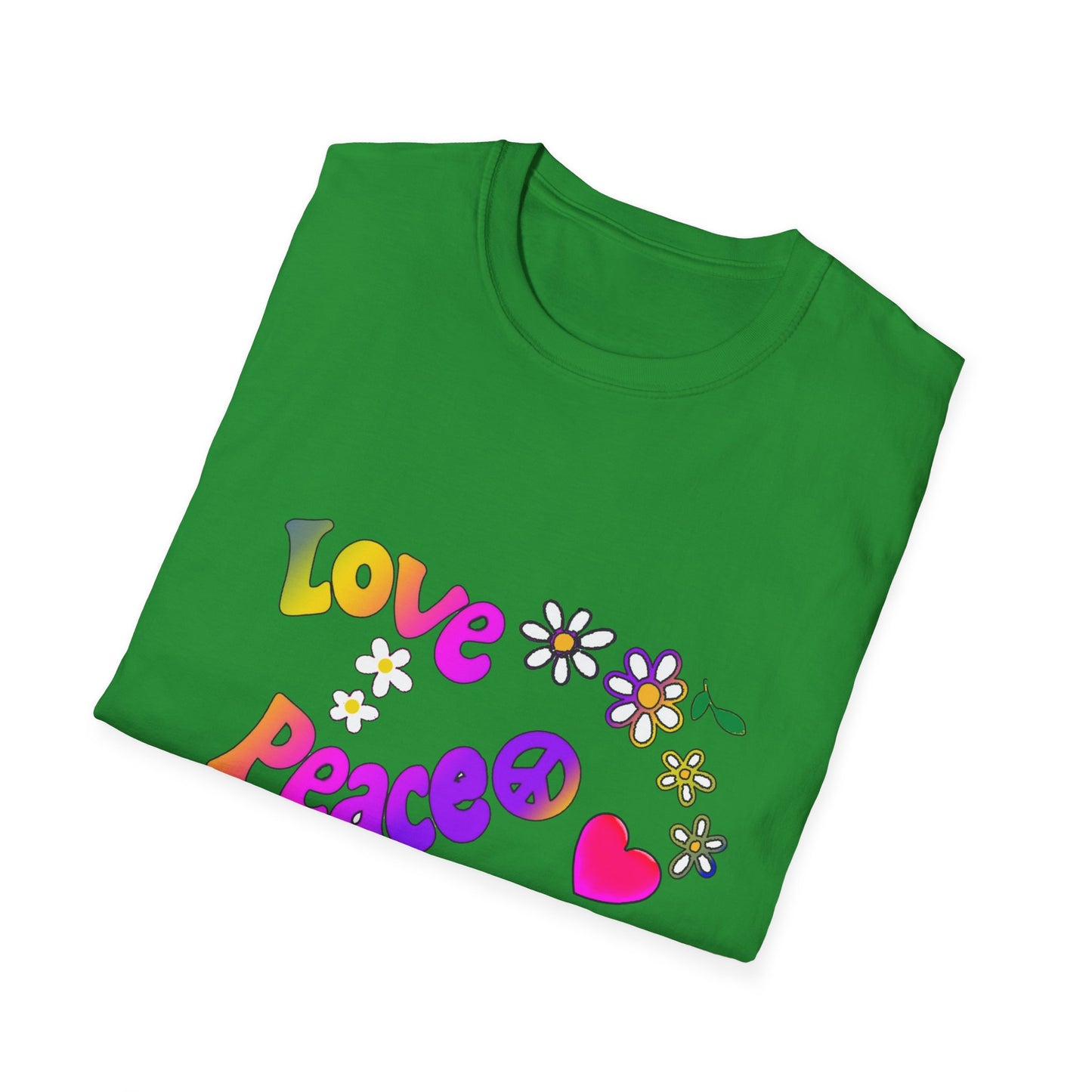 Love and Peace Unisex Softstyle T-Shirt