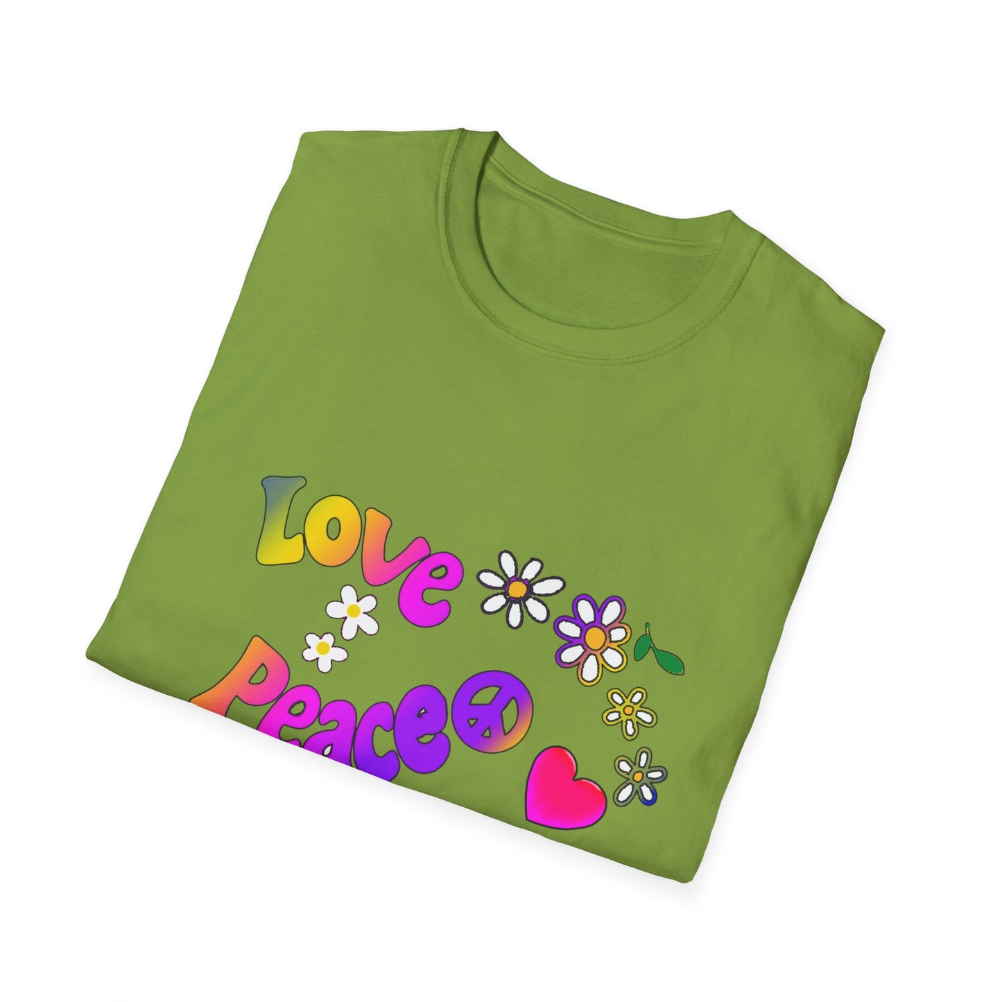 Love and Peace Unisex Softstyle T-Shirt