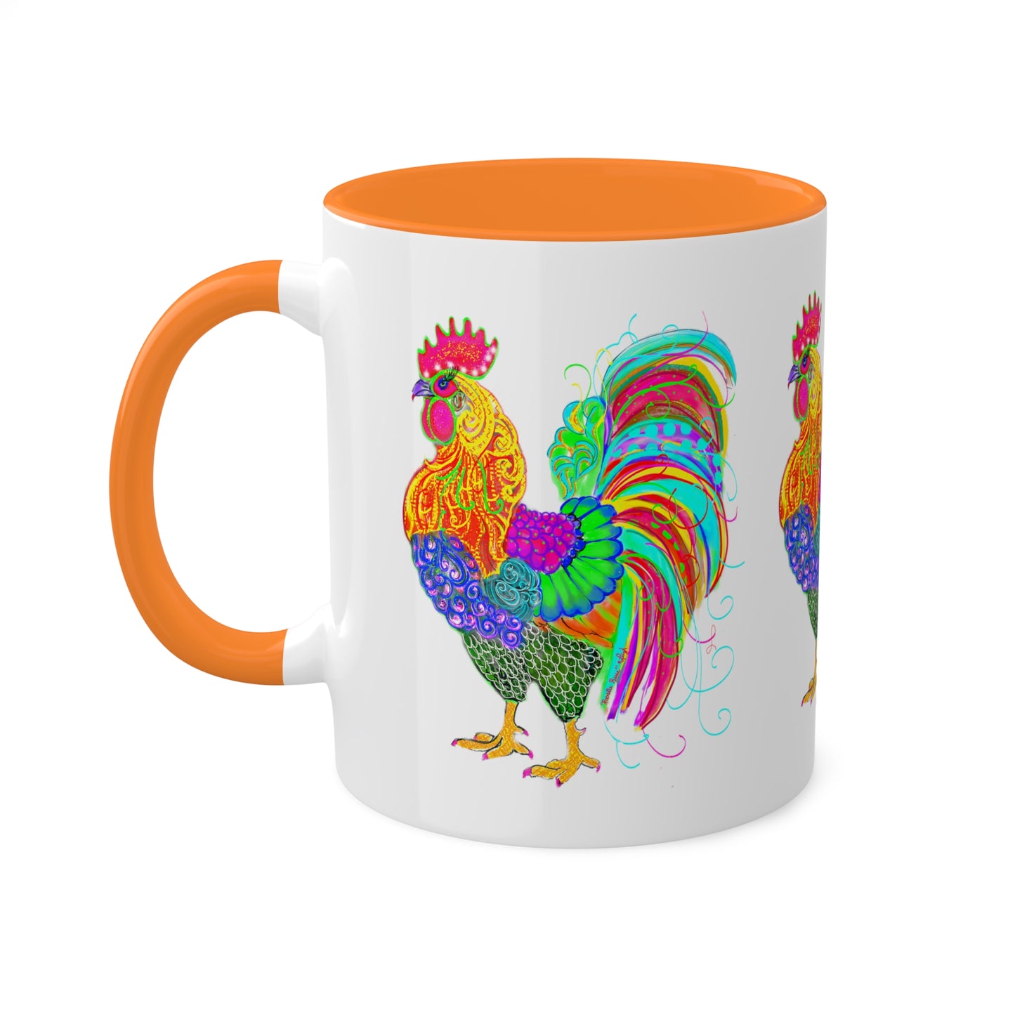 Rooster's Ruse - Colorful Mugs, 11oz