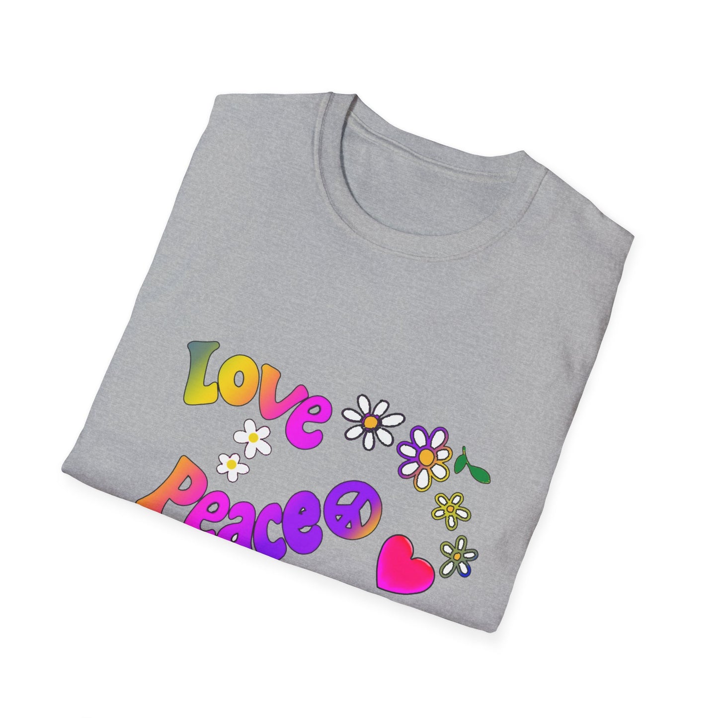 Love and Peace Unisex Softstyle T-Shirt