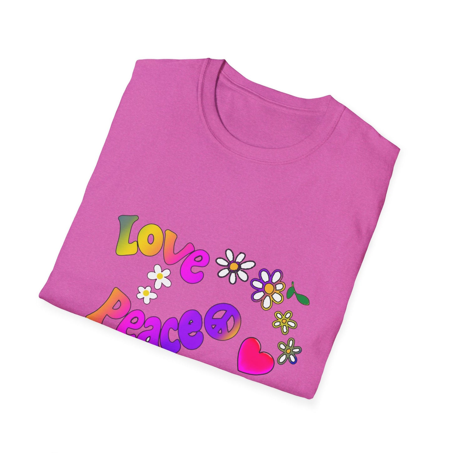 Love and Peace Unisex Softstyle T-Shirt