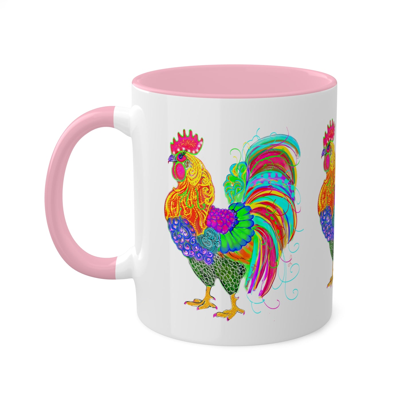Rooster's Ruse - Colorful Mugs, 11oz