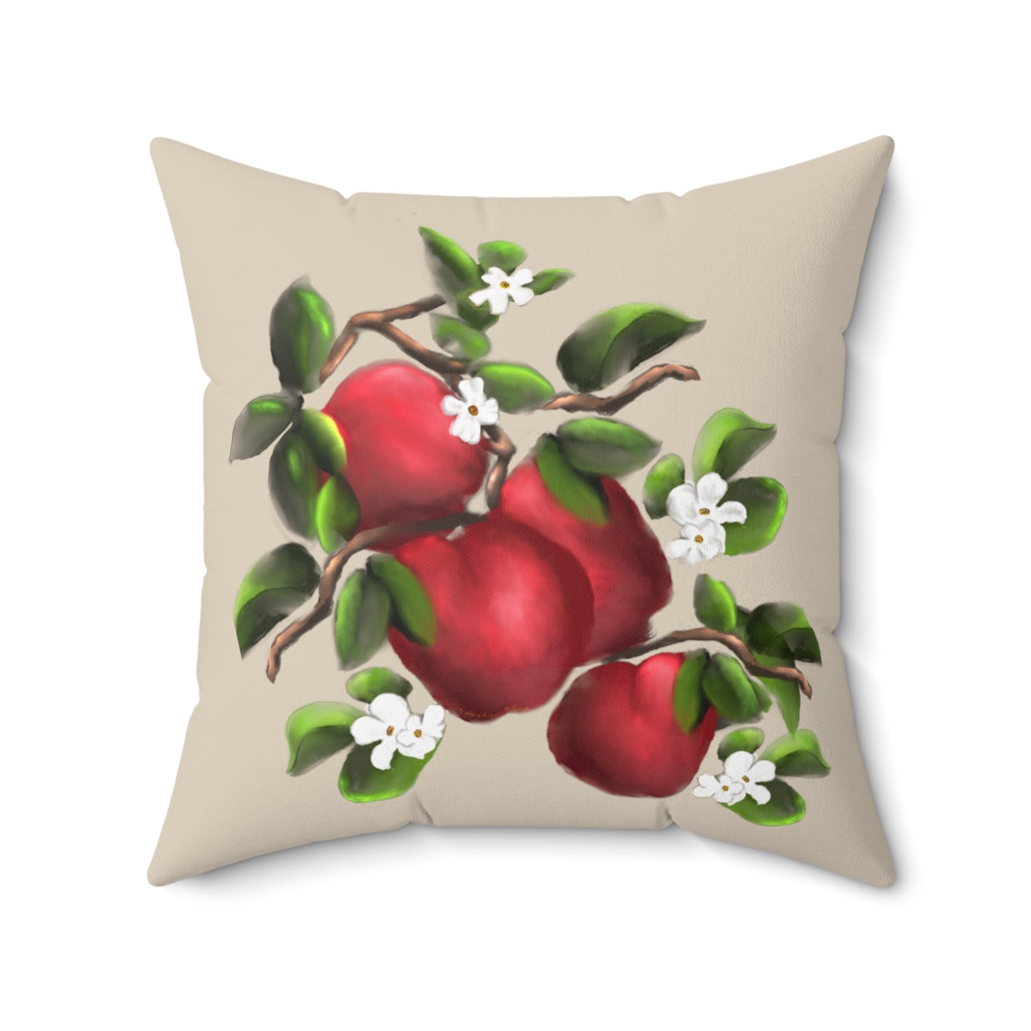 Take a Bite - Spun Polyester Square Pillow