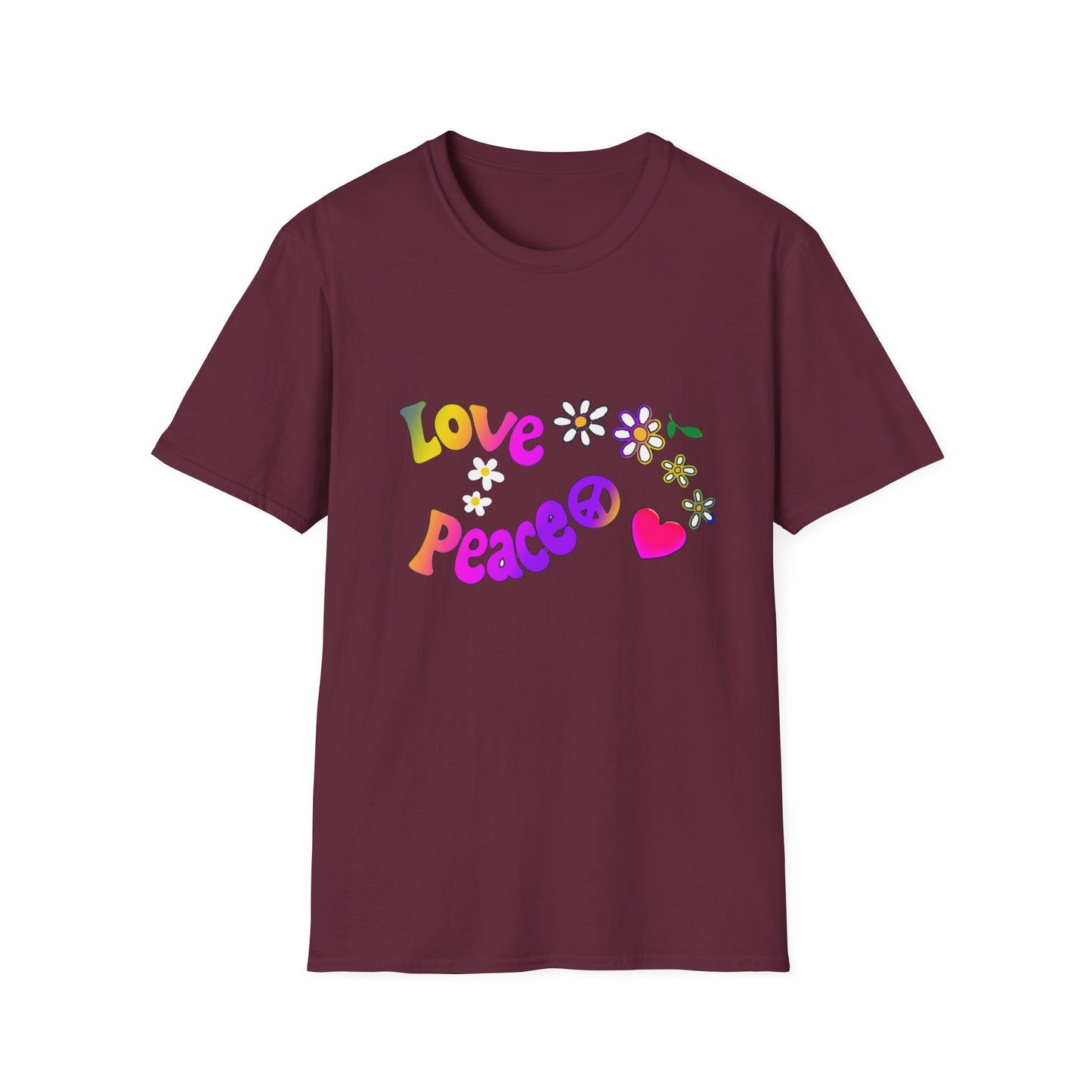 Love and Peace Unisex Softstyle T-Shirt