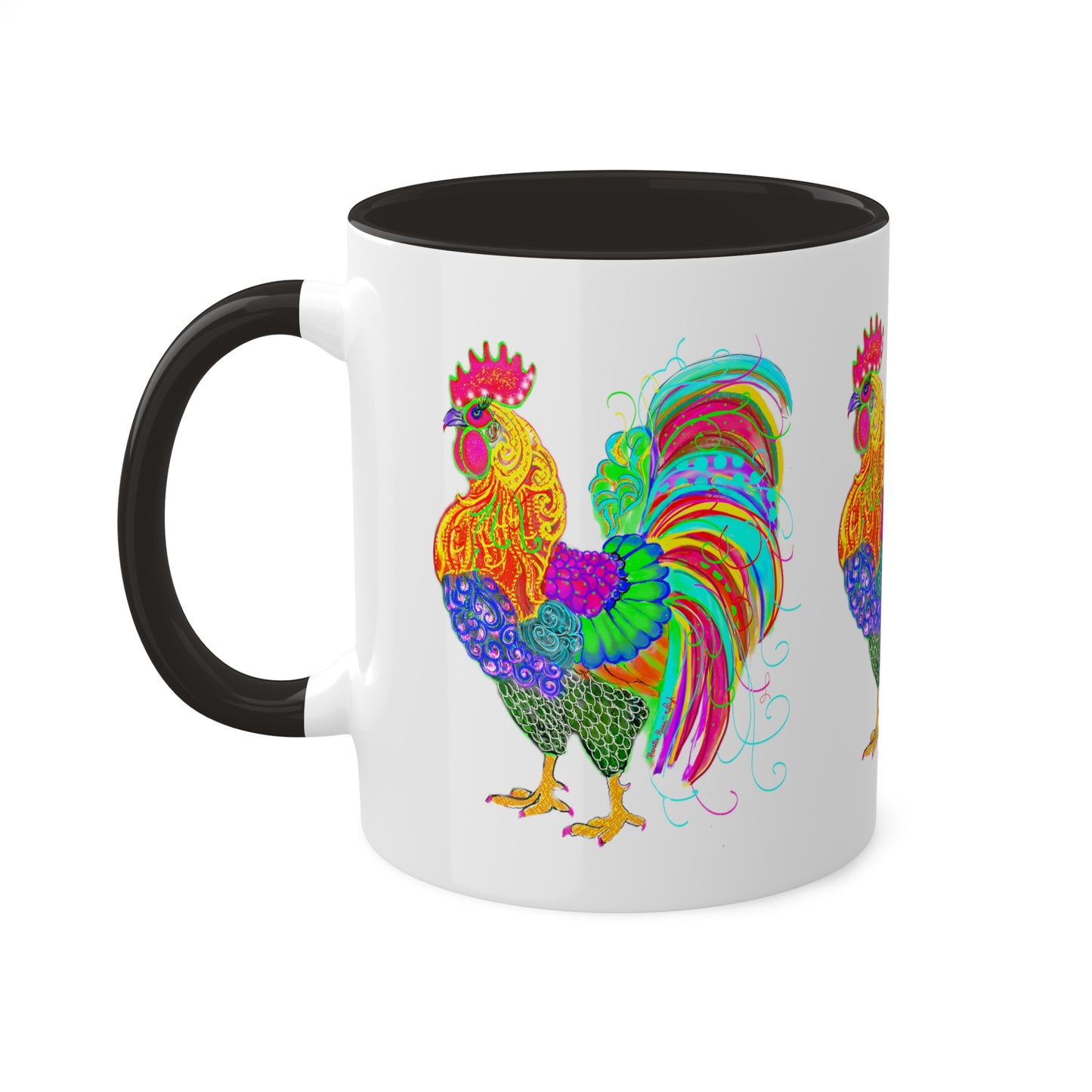 Rooster's Ruse - Colorful Mugs, 11oz