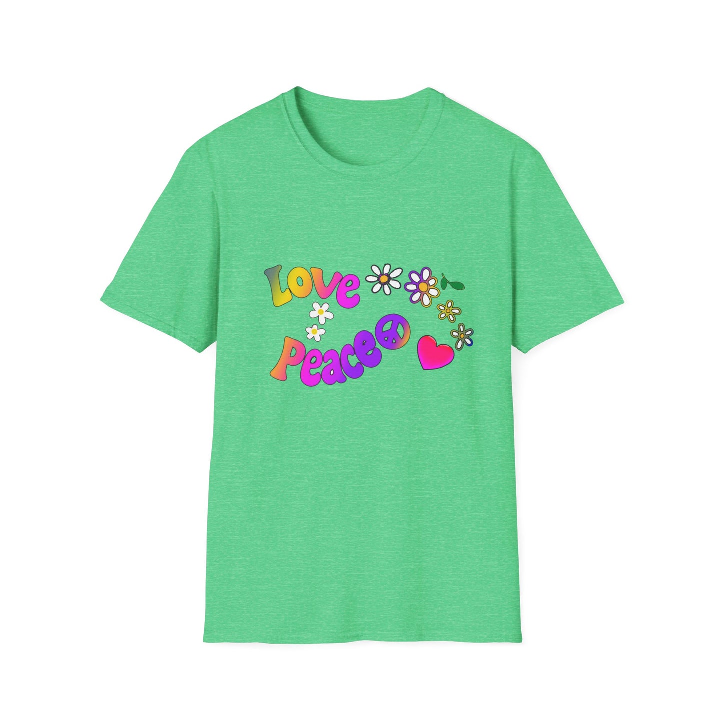 Love and Peace Unisex Softstyle T-Shirt
