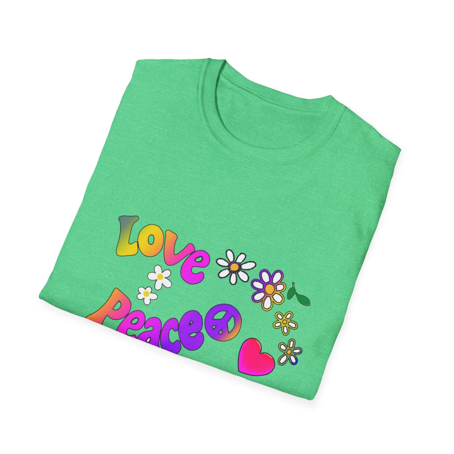 Love and Peace Unisex Softstyle T-Shirt