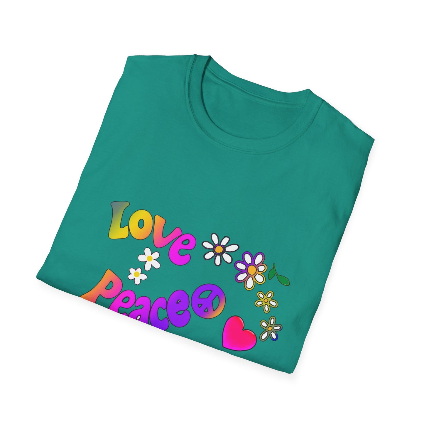 Love and Peace Unisex Softstyle T-Shirt