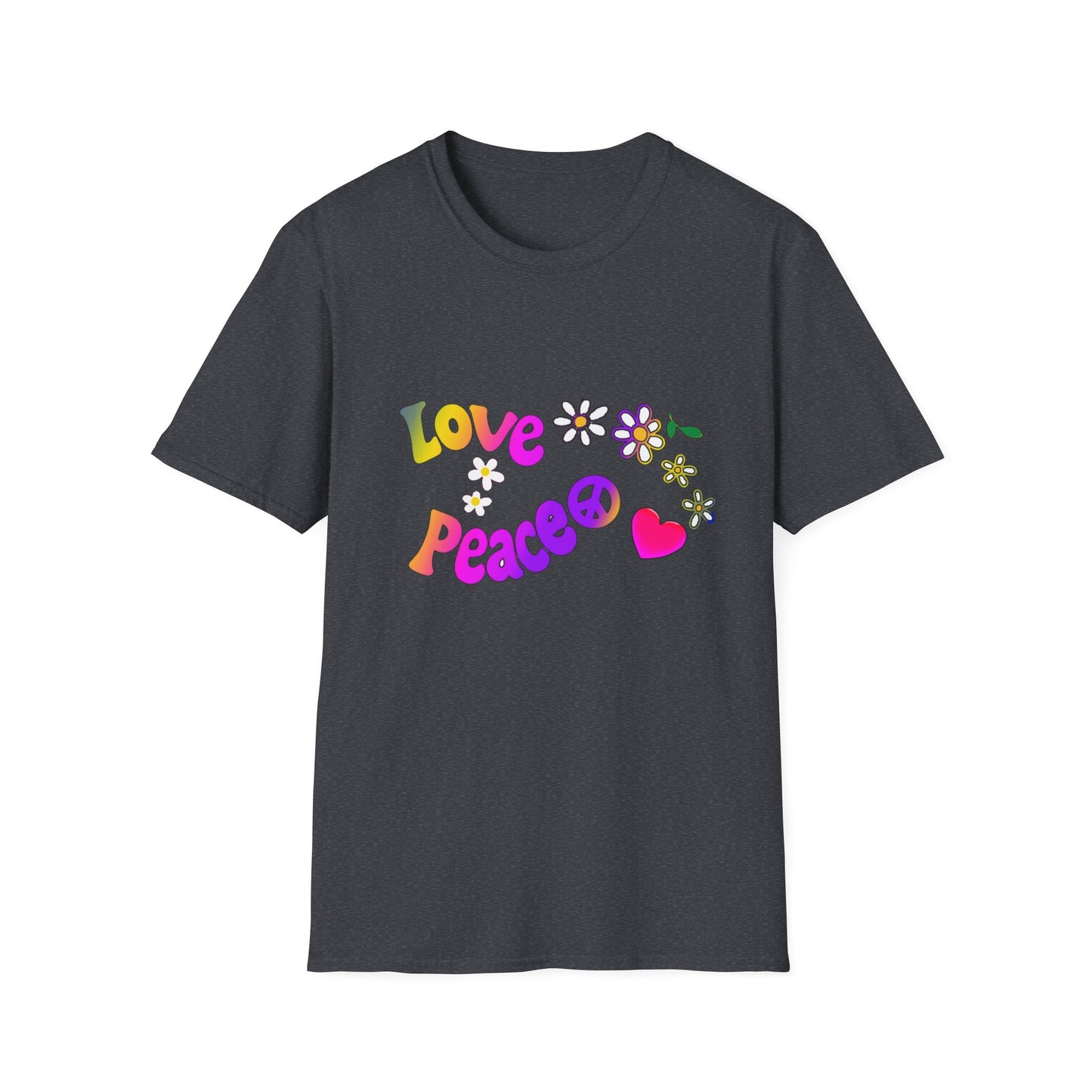 Love and Peace Unisex Softstyle T-Shirt