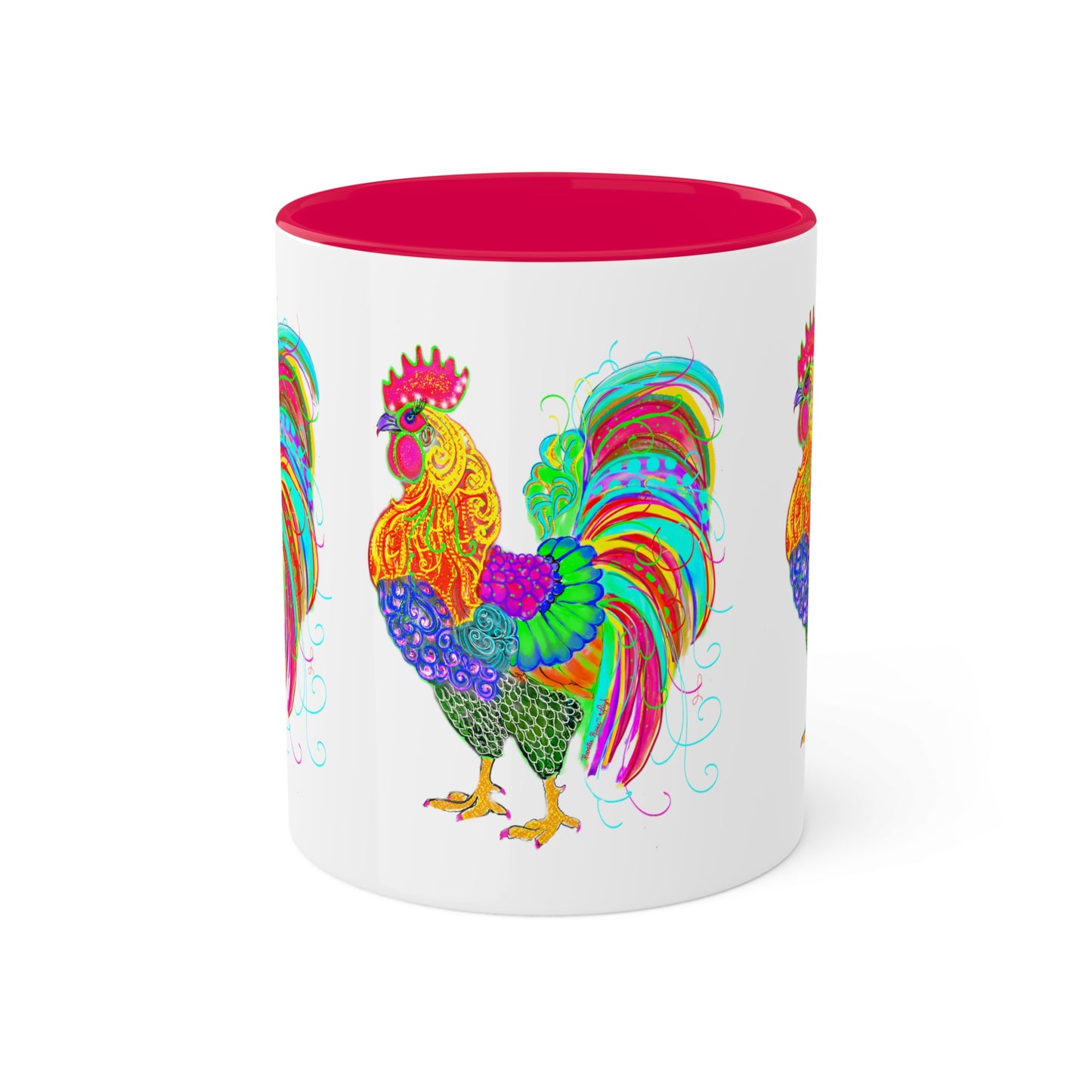 Rooster's Ruse - Colorful Mugs, 11oz