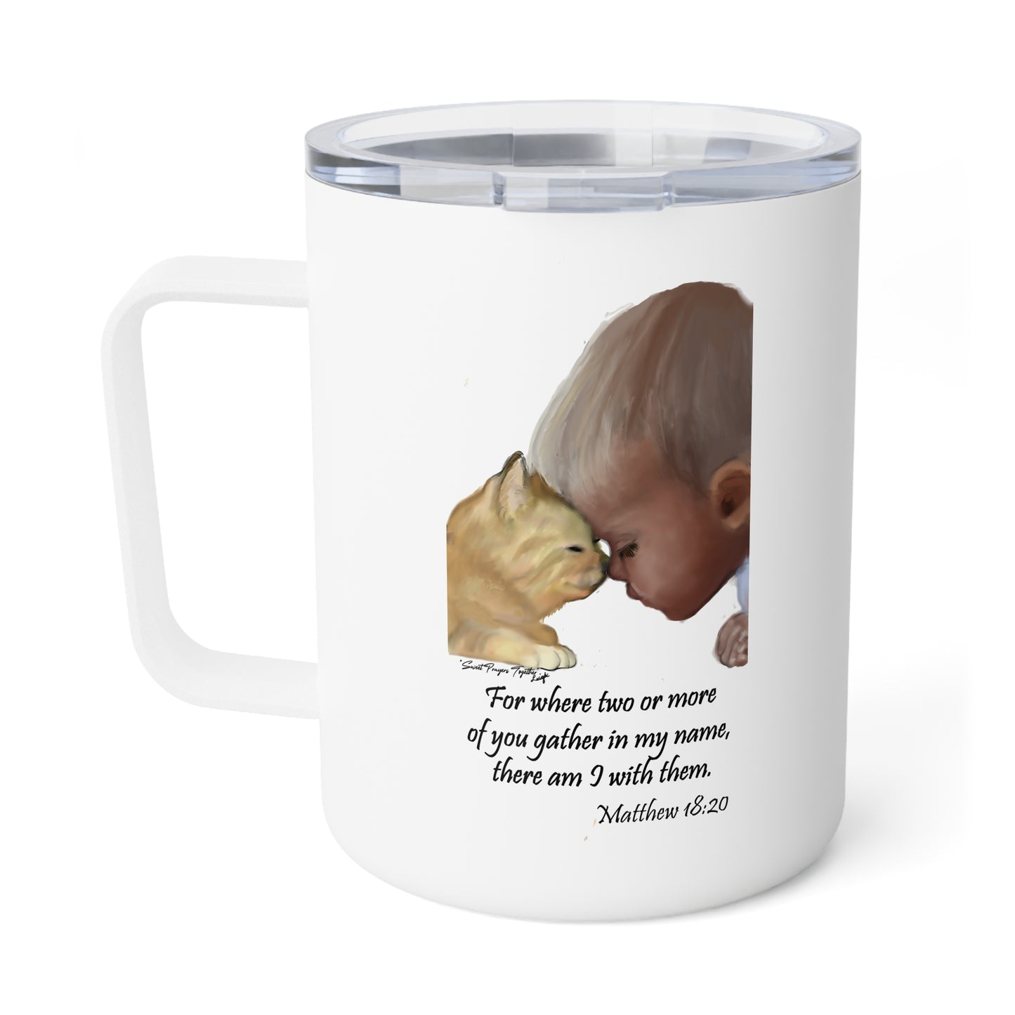 Sweet Prayers Together Insulated Coffee Mug, 10oz