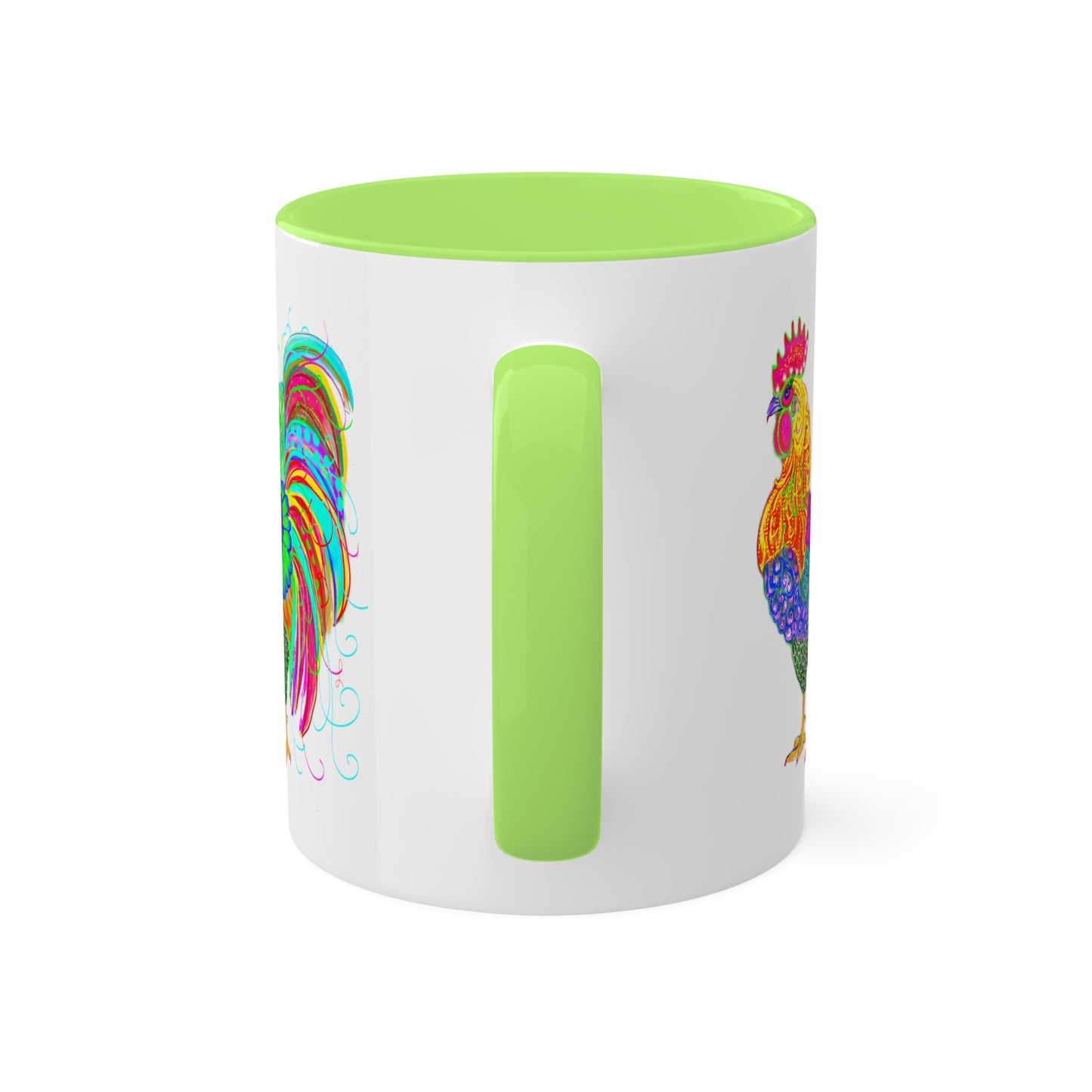 Rooster's Ruse - Colorful Mugs, 11oz