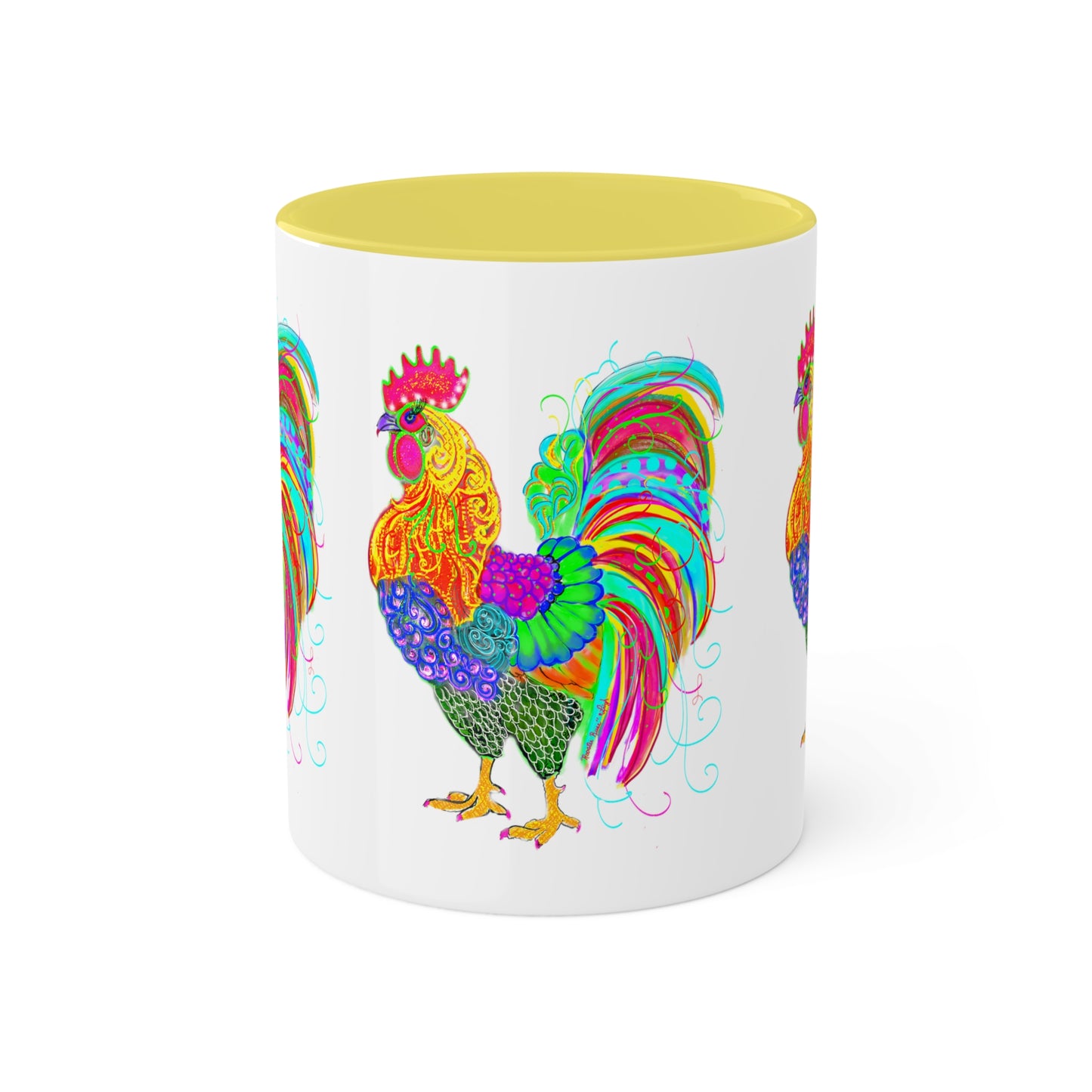 Rooster's Ruse - Colorful Mugs, 11oz
