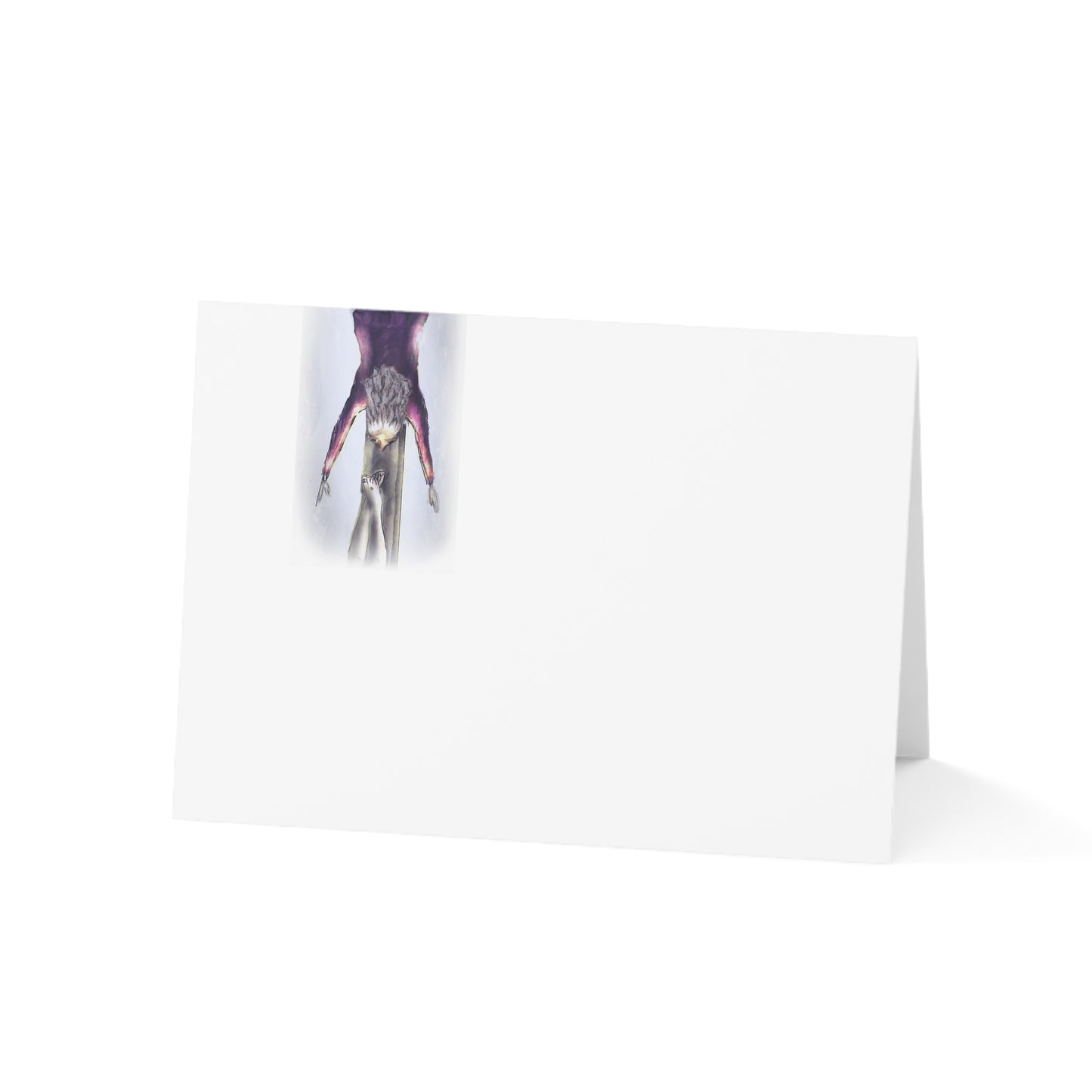 I Surrender - white - Spiritual Greeting Cards – Inspirational Cards for All Occasions, Encouragement, Love, Thank You, Sympathy, 1-50 Packs