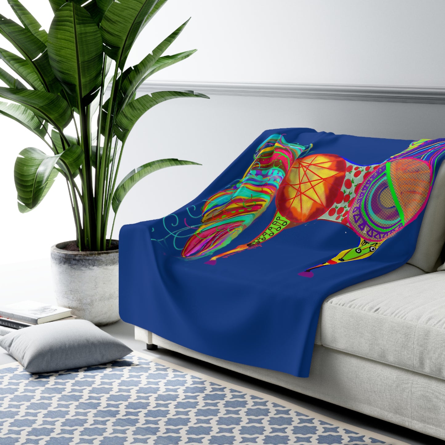 Horse of the Promise - Sherpa Fleece Blanket