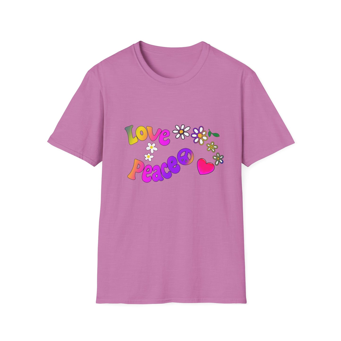 Love and Peace Unisex Softstyle T-Shirt