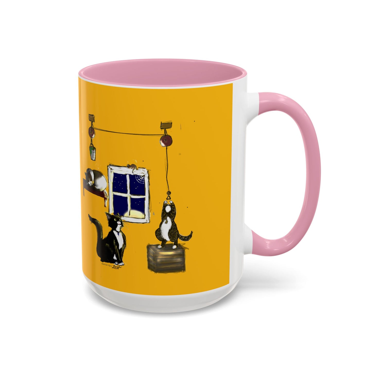 Kostial Katz Colorful Mugs (11oz, 15oz)