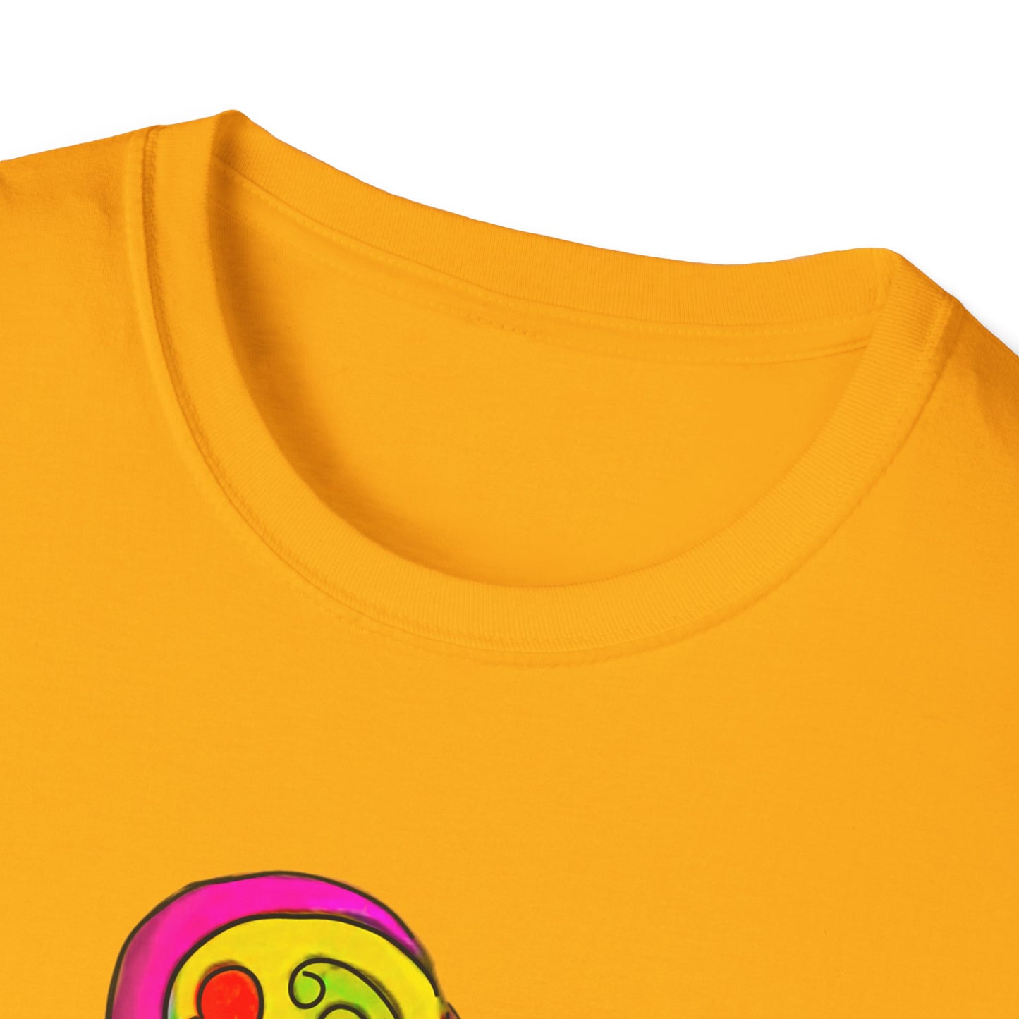 Groovy Love & Peace Unisex Softstyle T-Shirt