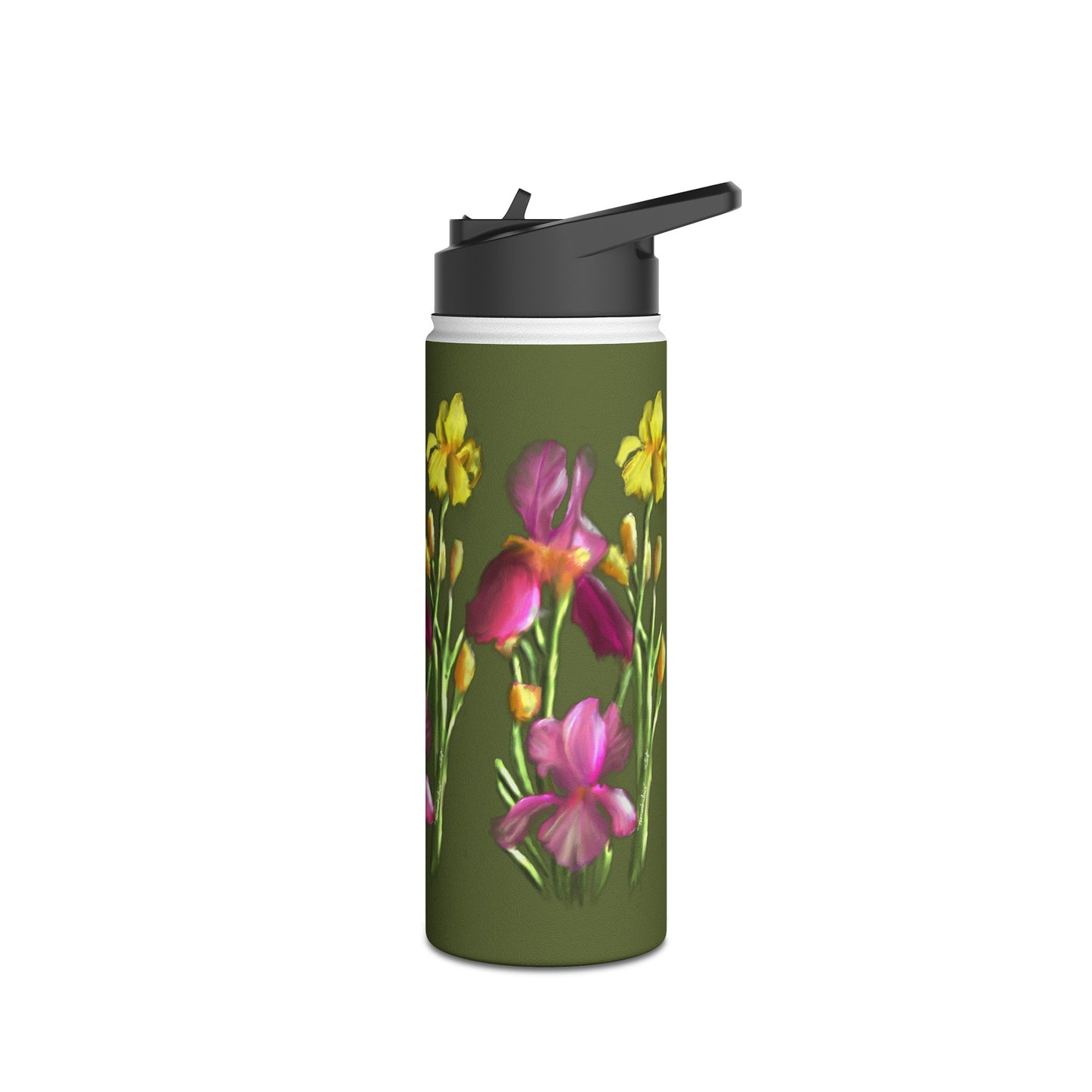 Stainless Steel Water Bottle, Standard Lid
