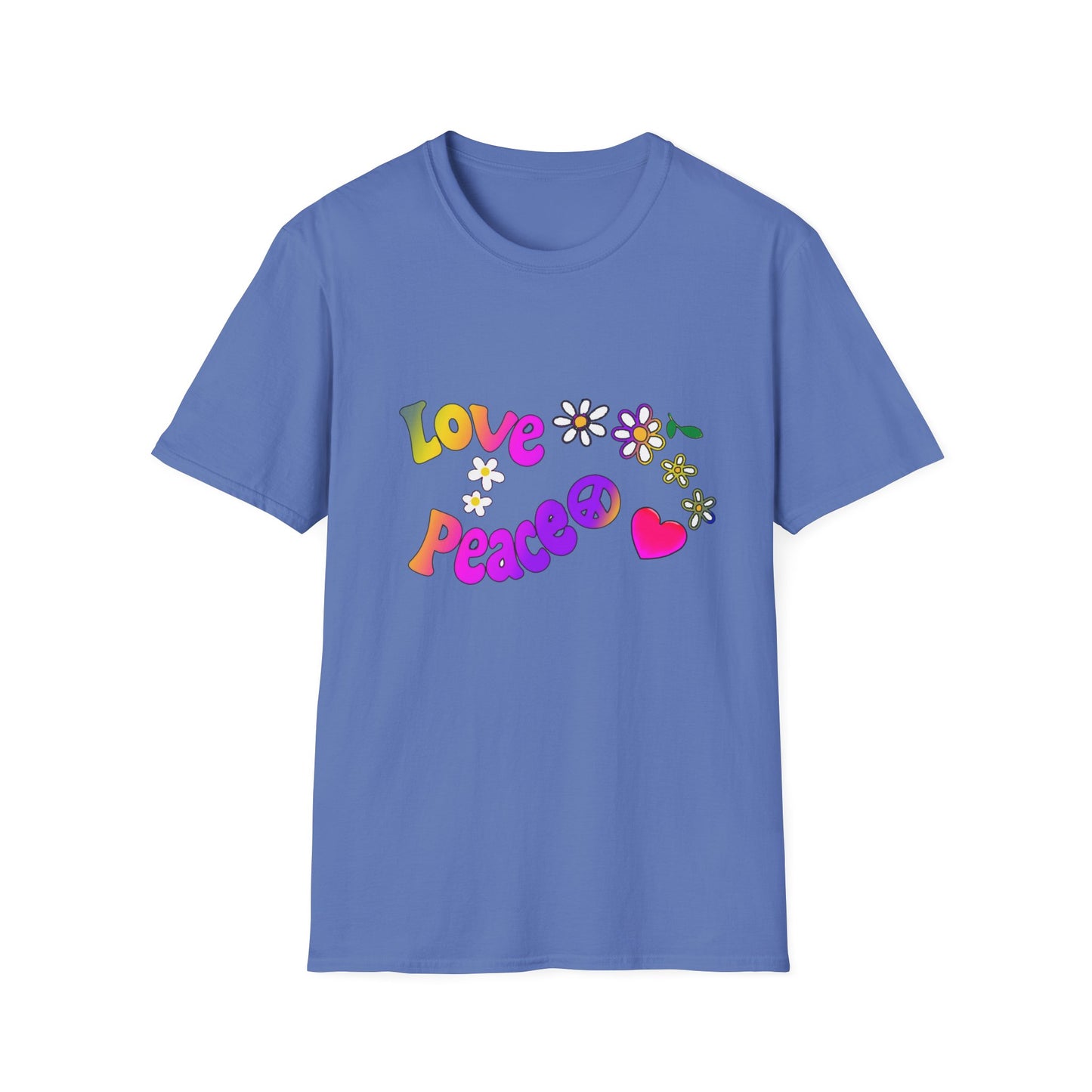 Love and Peace Unisex Softstyle T-Shirt