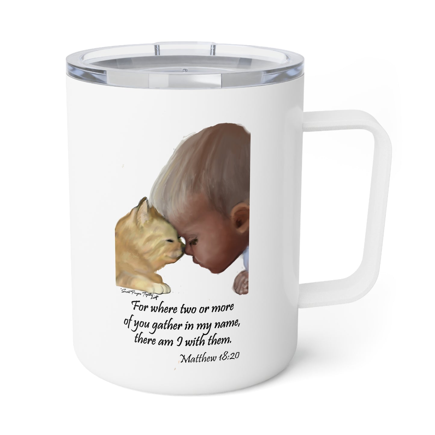 Sweet Prayers Together Insulated Coffee Mug, 10oz