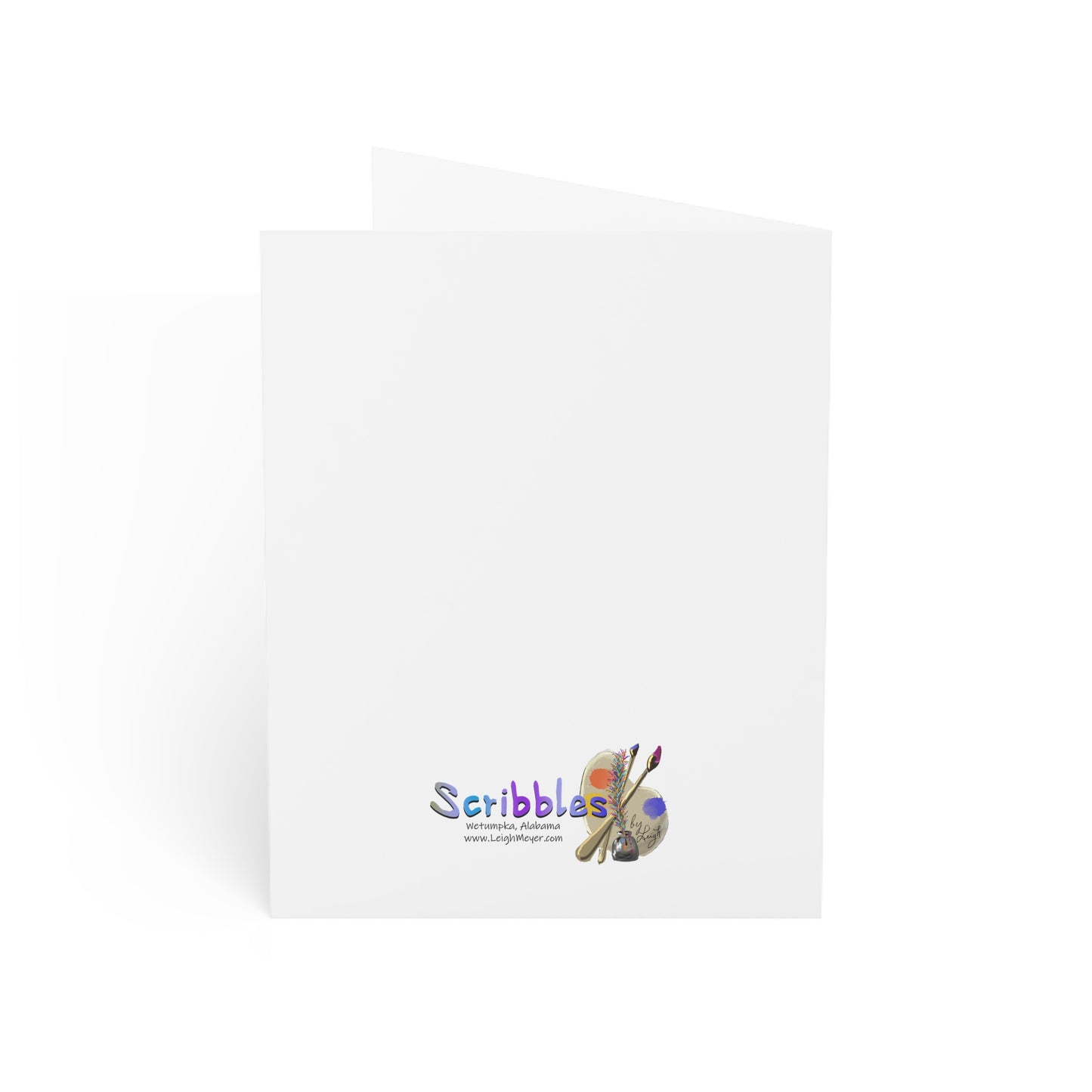 I Surrender - white - Spiritual Greeting Cards – Inspirational Cards for All Occasions, Encouragement, Love, Thank You, Sympathy, 1-50 Packs