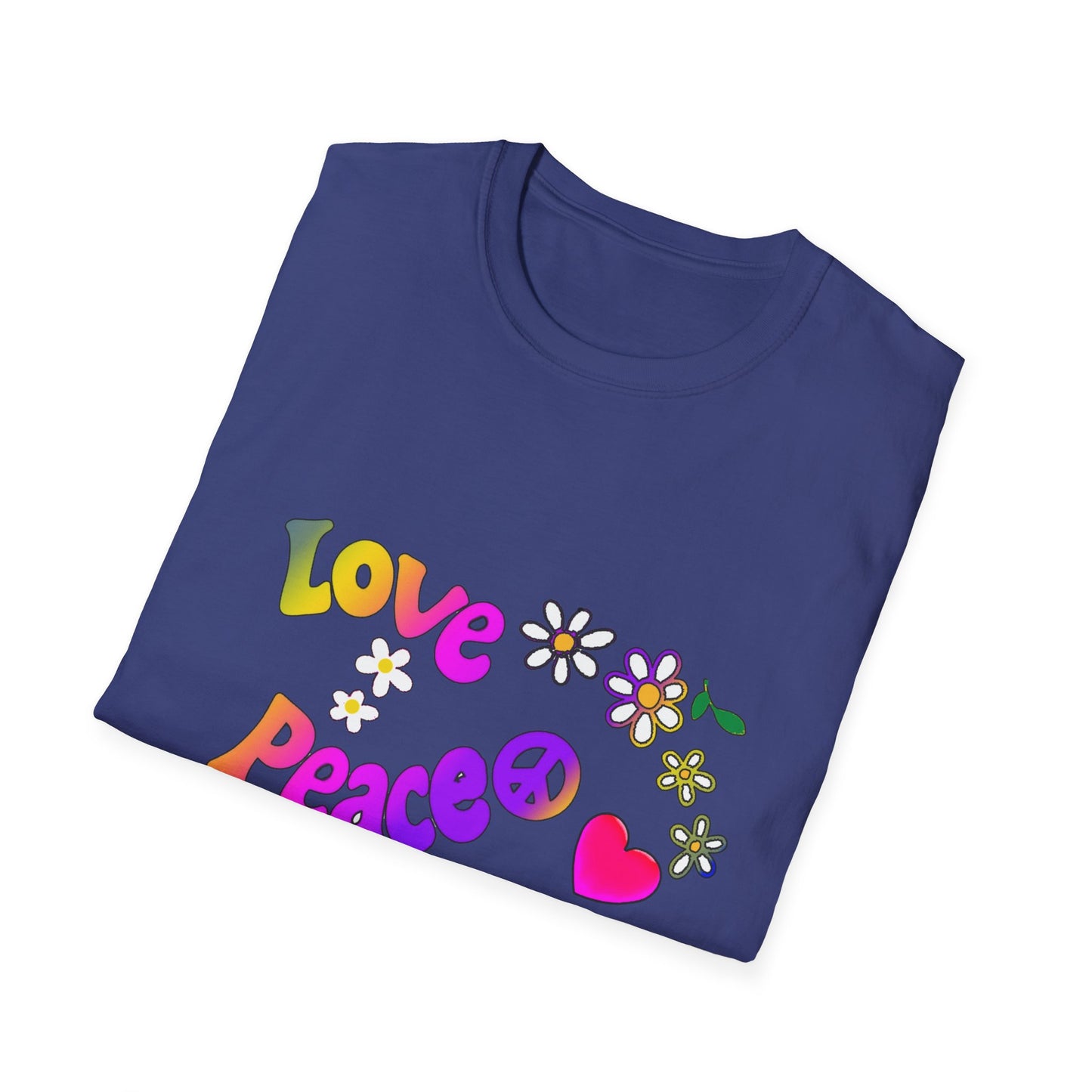 Love and Peace Unisex Softstyle T-Shirt