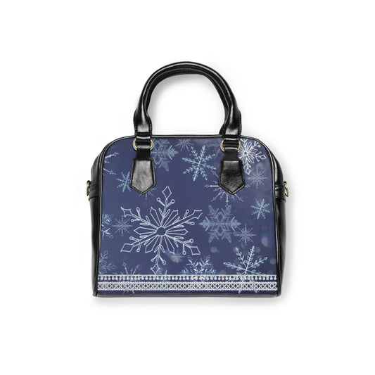 Winter Wonderland Shoulder Handbag - Snowflake Design, Perfect for Holiday Gifting, Fashion Accessory, Trendy Handbag, Winter Style, [...]