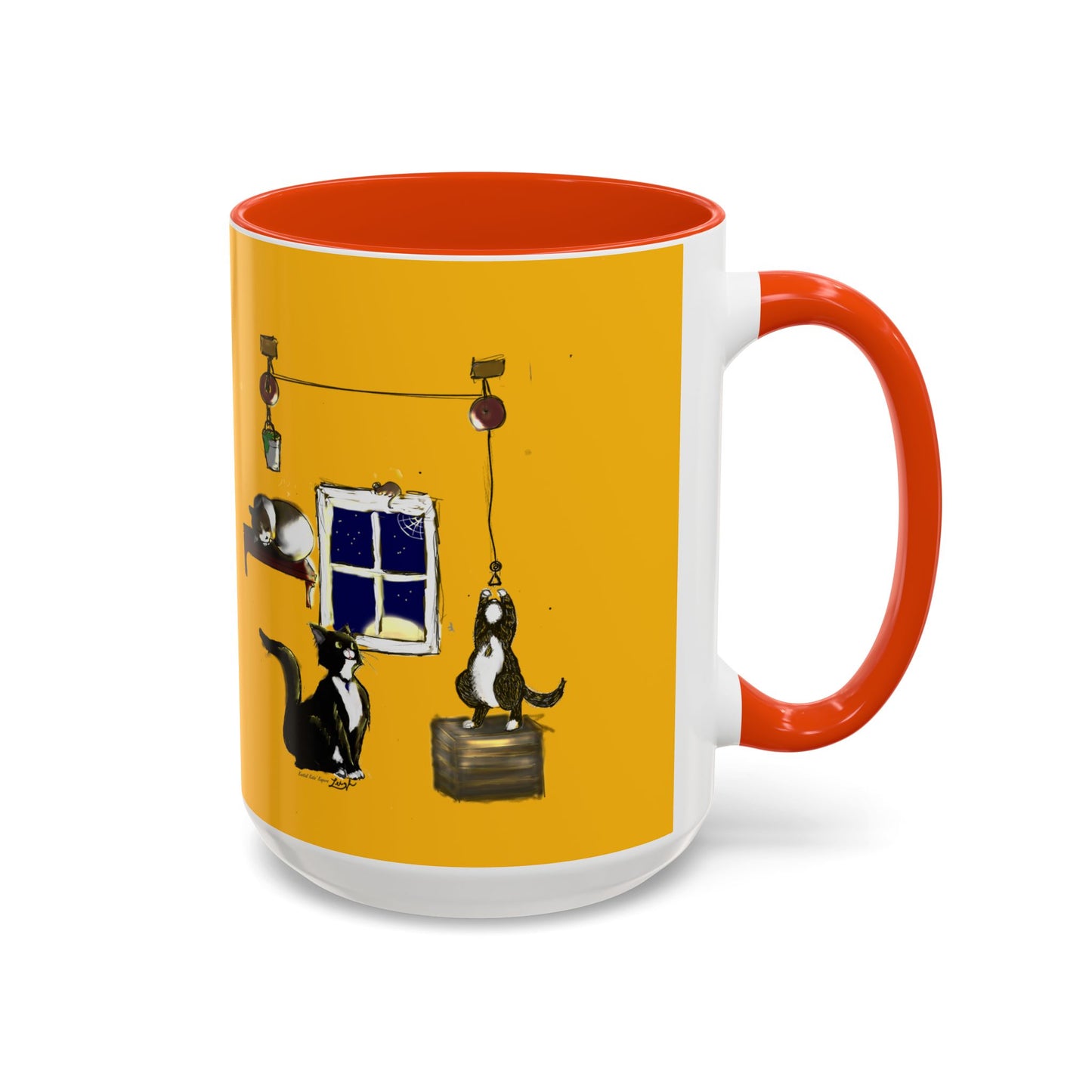 Kostial Katz Colorful Mugs (11oz, 15oz)