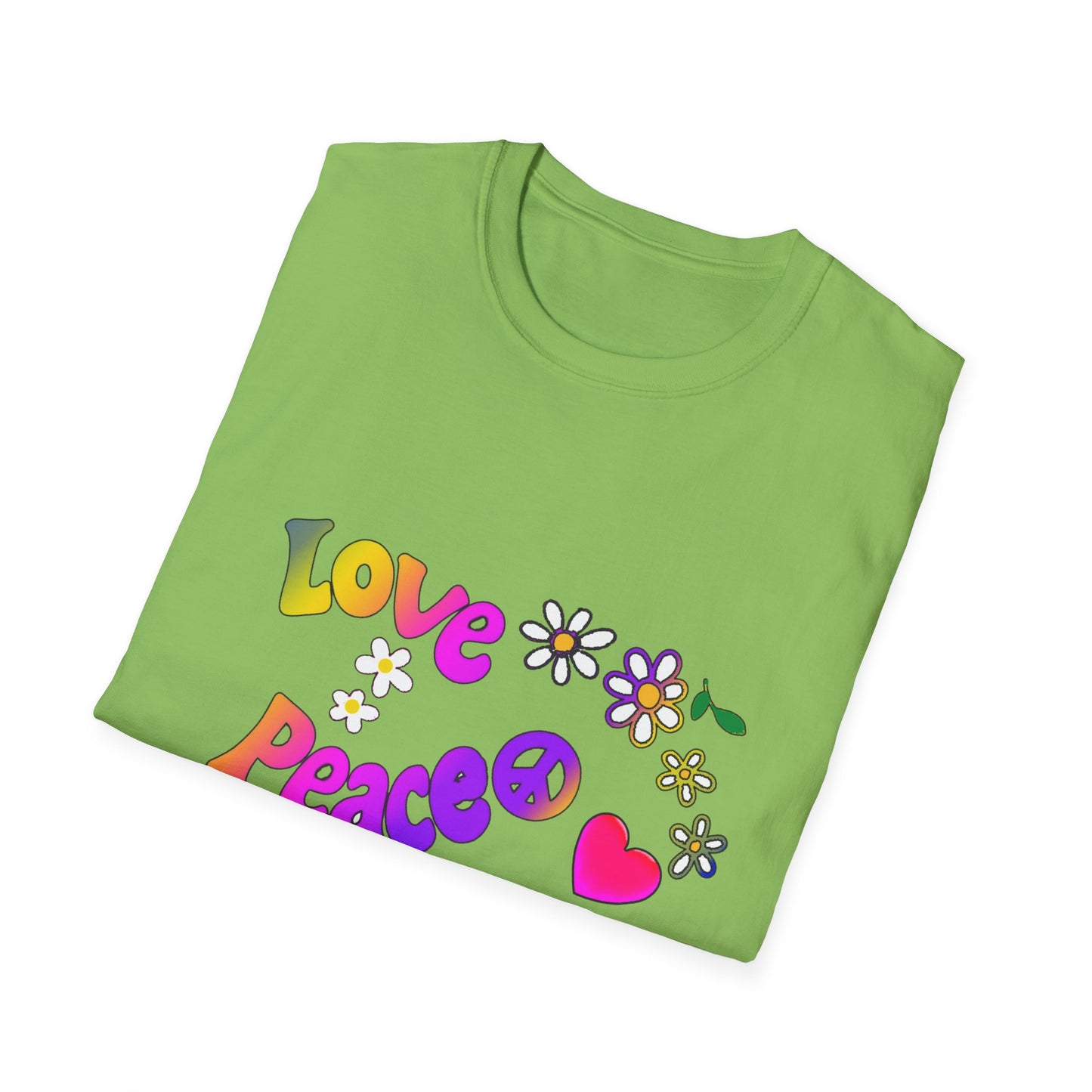 Love and Peace Unisex Softstyle T-Shirt