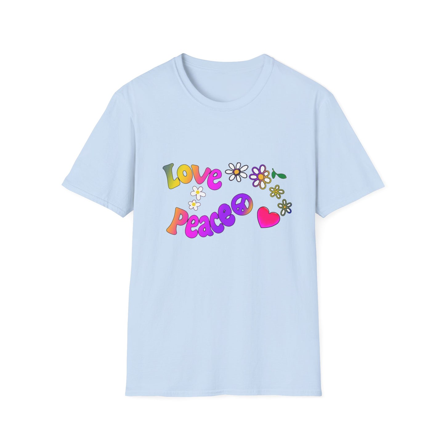 Love and Peace Unisex Softstyle T-Shirt