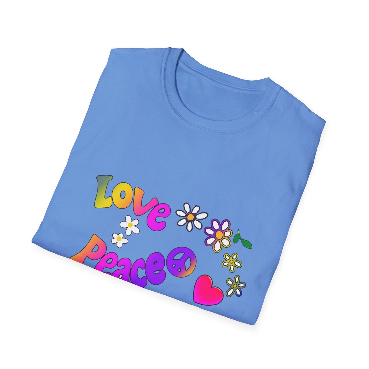 Love and Peace Unisex Softstyle T-Shirt