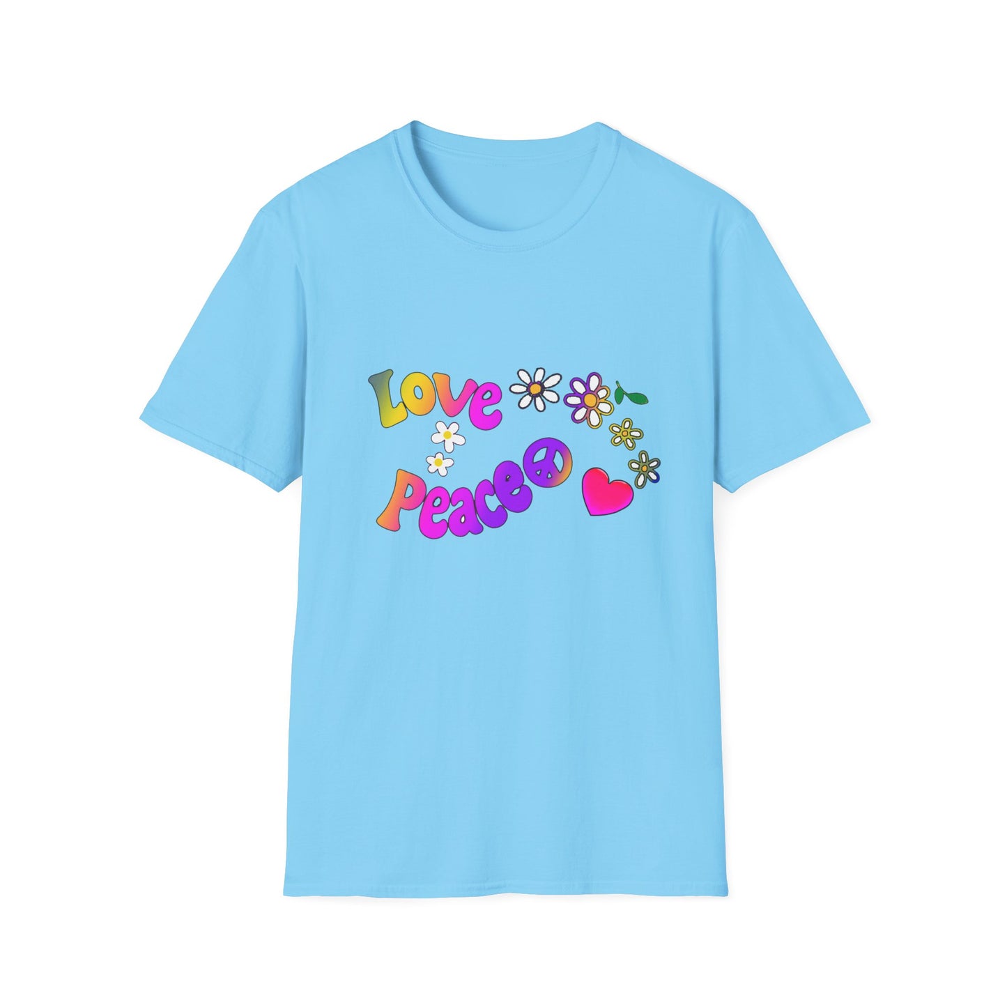 Love and Peace Unisex Softstyle T-Shirt