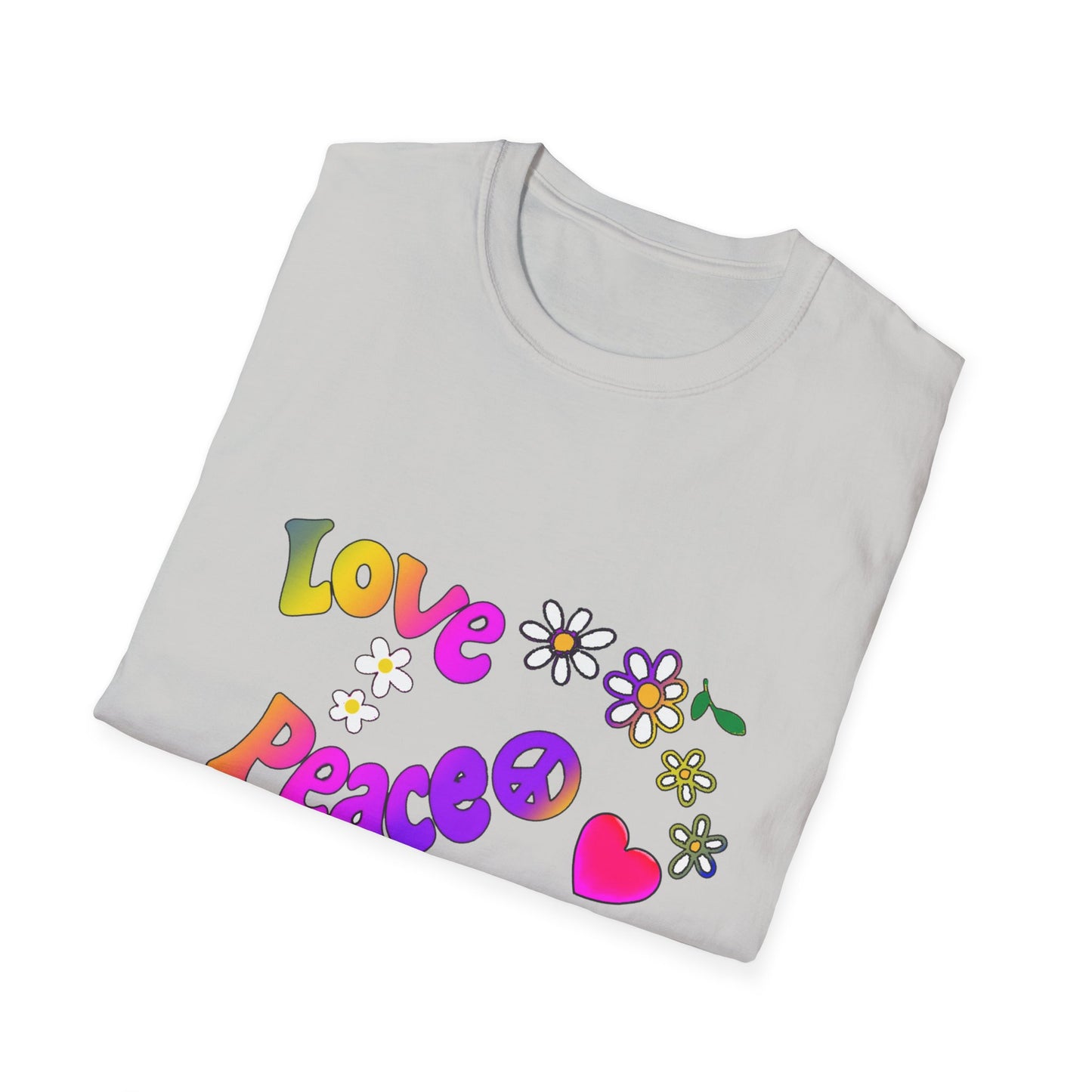 Love and Peace Unisex Softstyle T-Shirt
