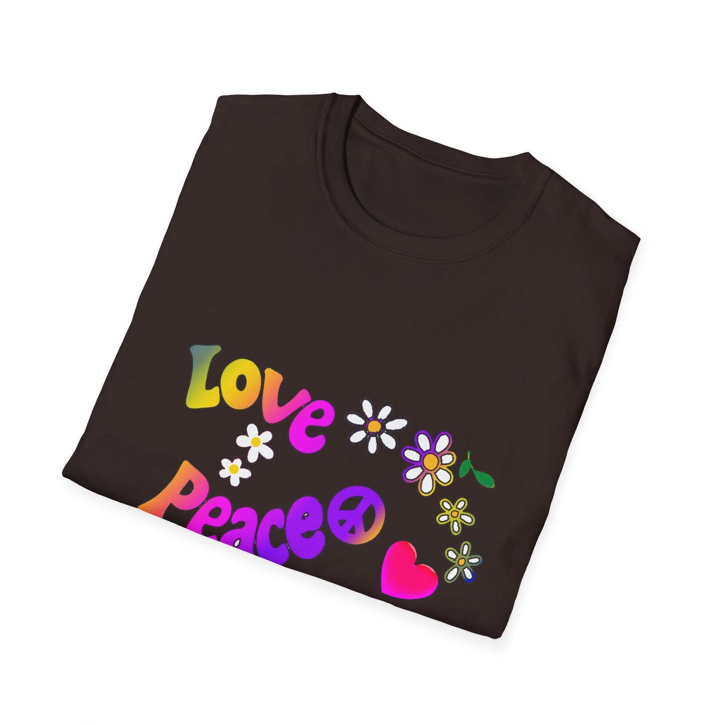 Love and Peace Unisex Softstyle T-Shirt