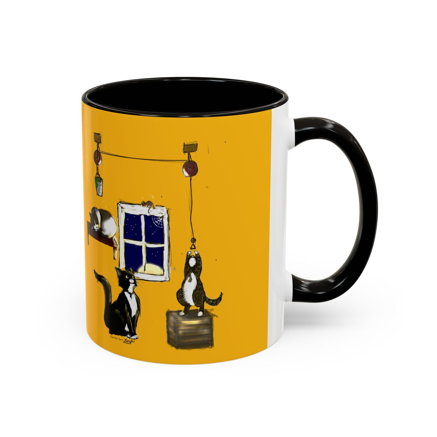 Kostial Katz Colorful Mugs (11oz, 15oz)